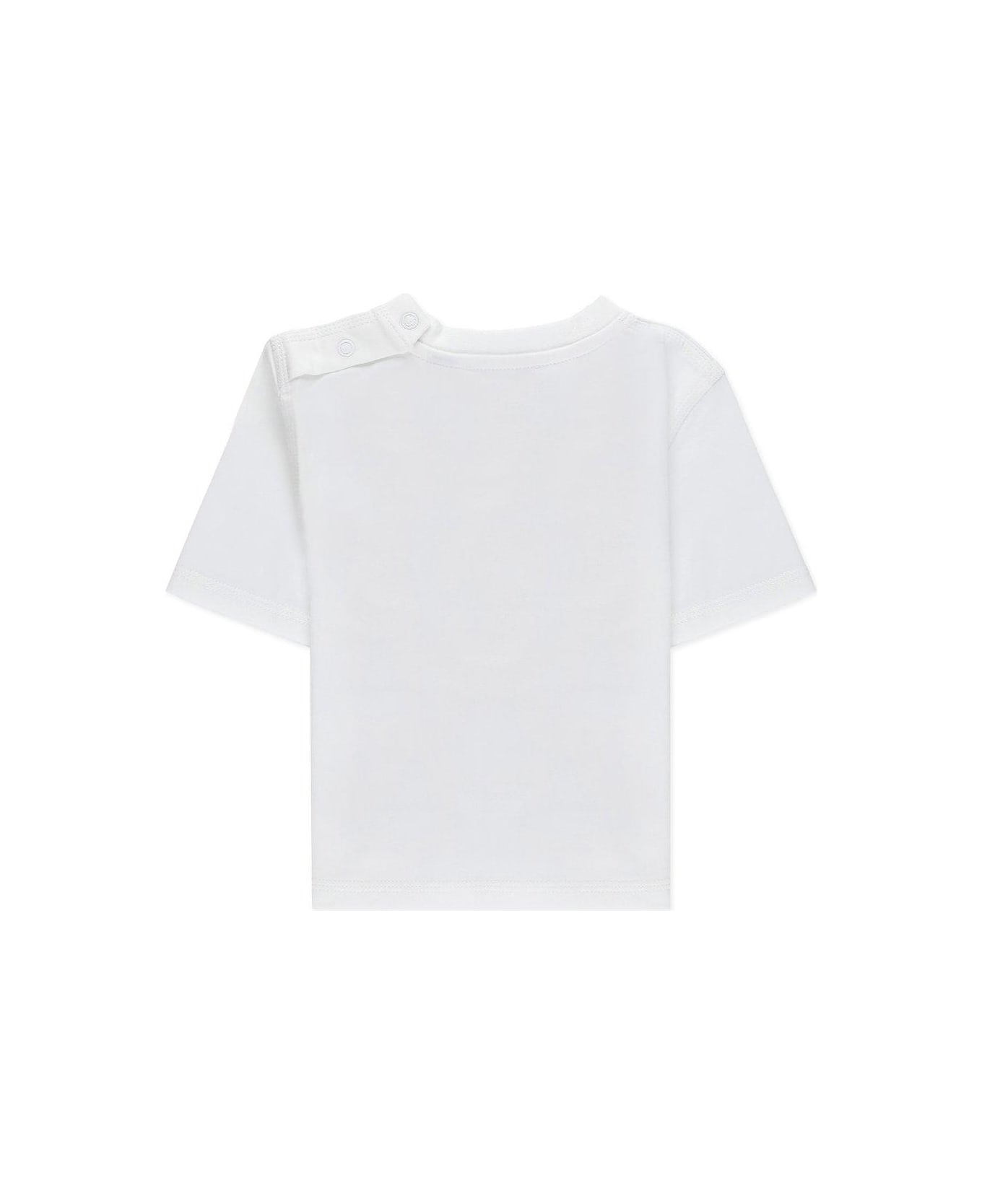 Burberry Cedar Bear Crewneck T-shirt - WHITE