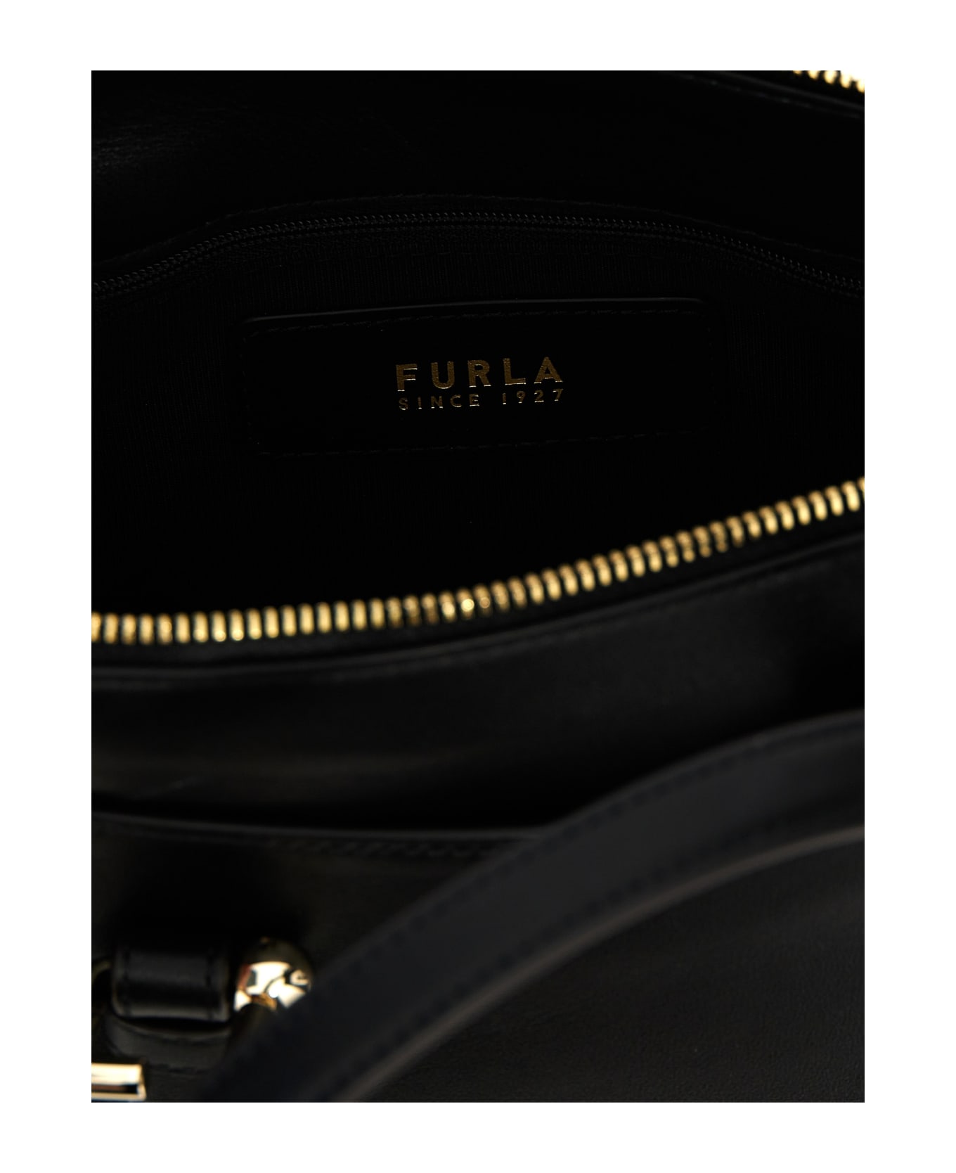 Furla Nuvola Boston S Handbag - Black