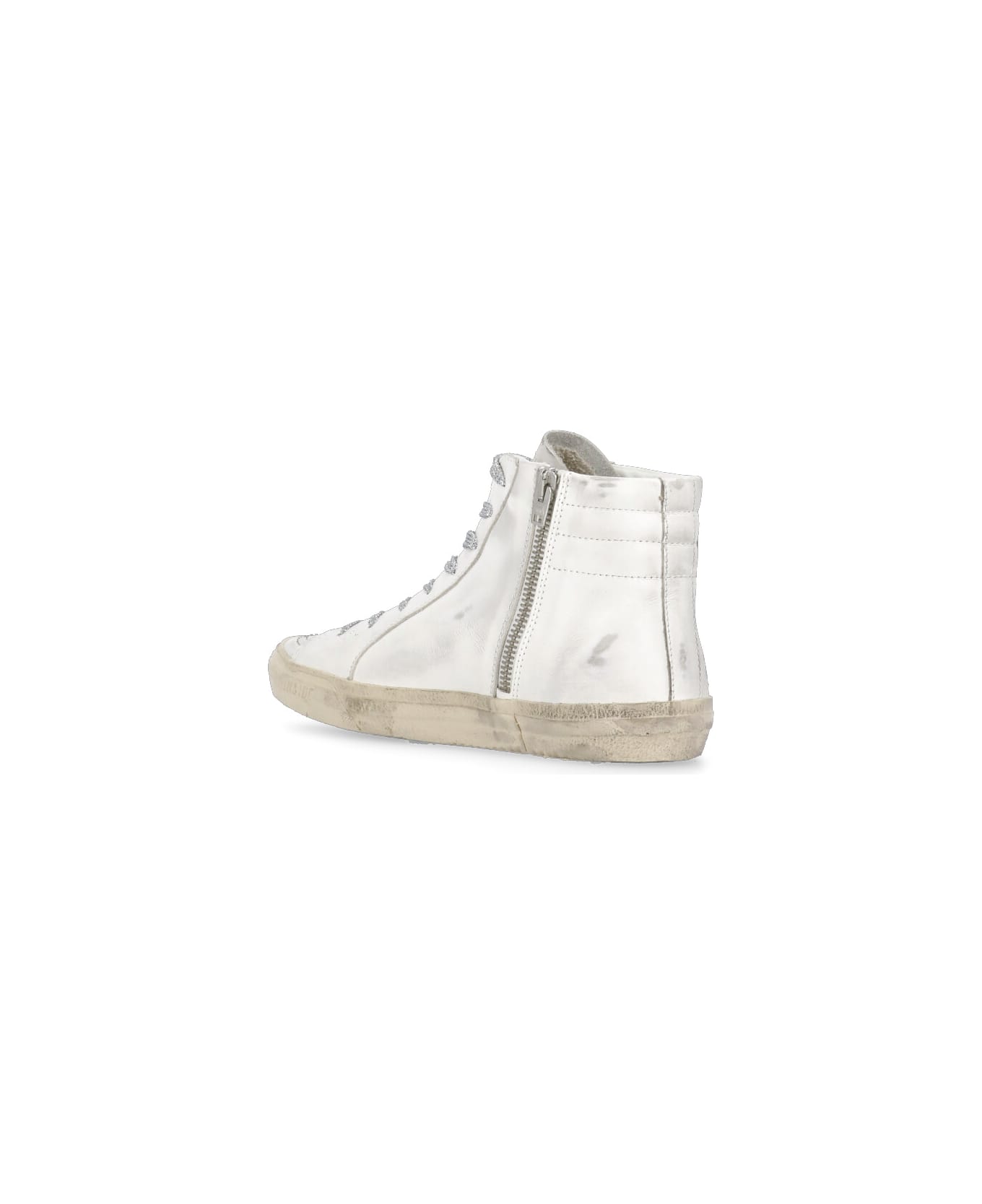 Golden Goose Slide Classic Sneakers - White