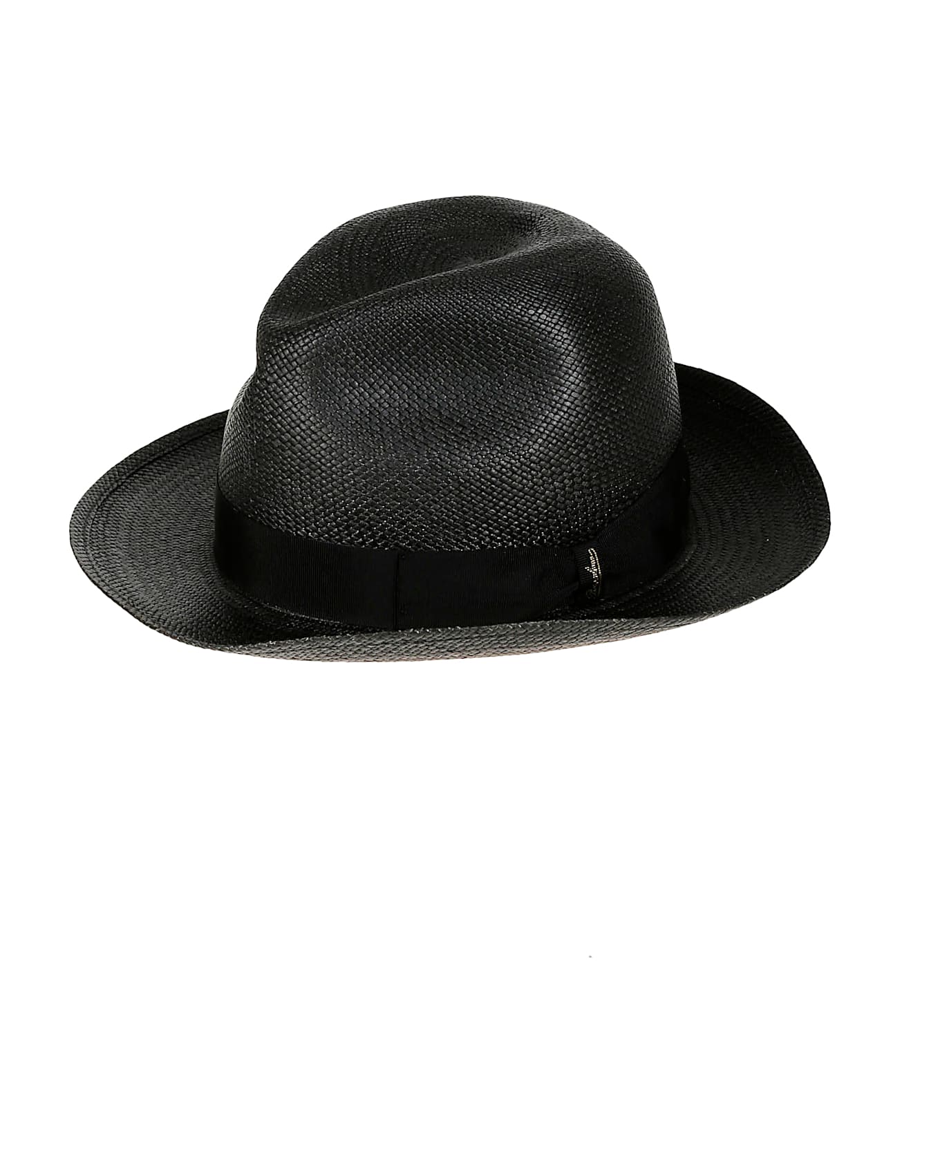 Borsalino Federico Panama Quito Medium Brim - Black