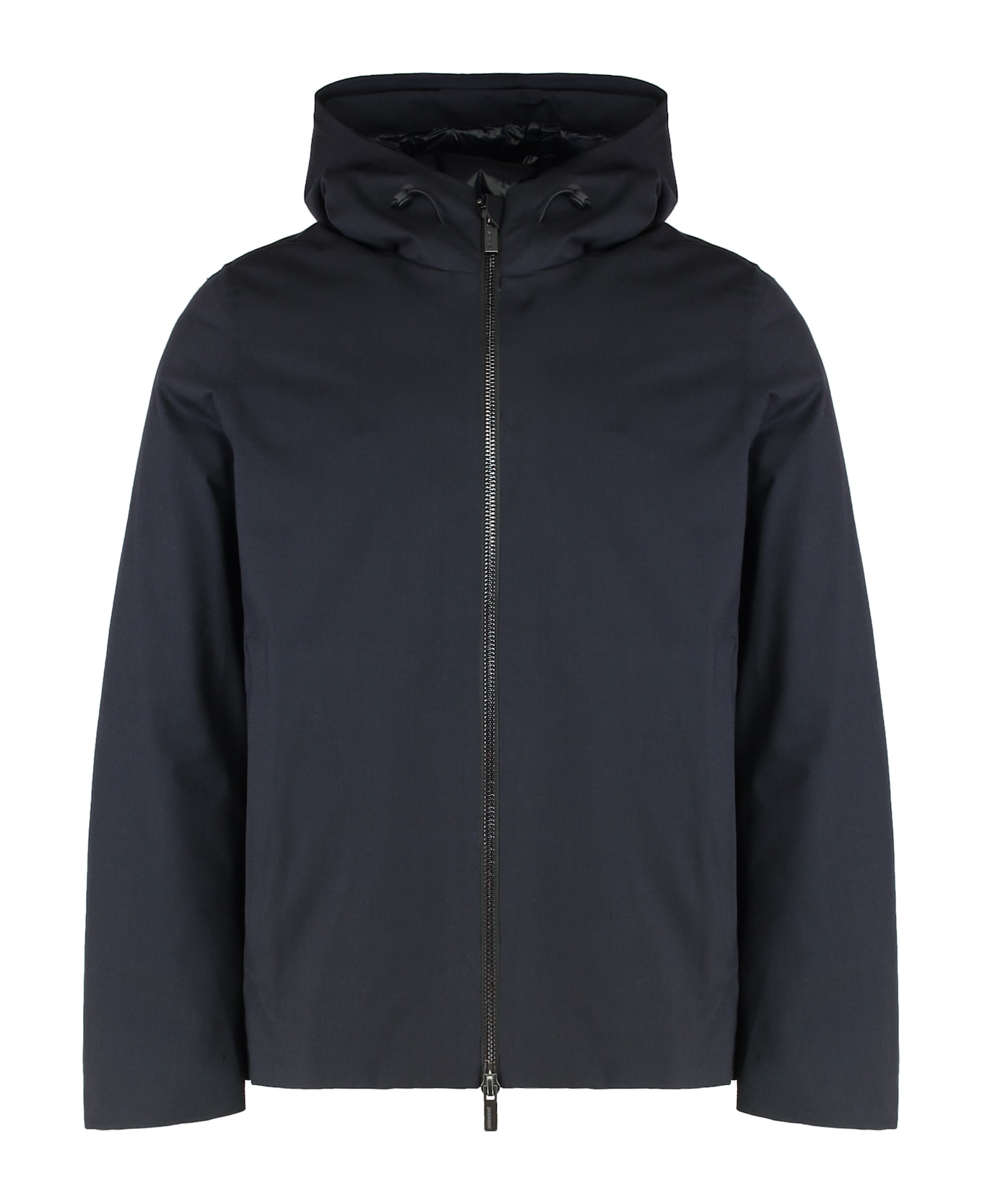 RRD - Roberto Ricci Design Jacket Made Of Wool Blend With Hood - blue