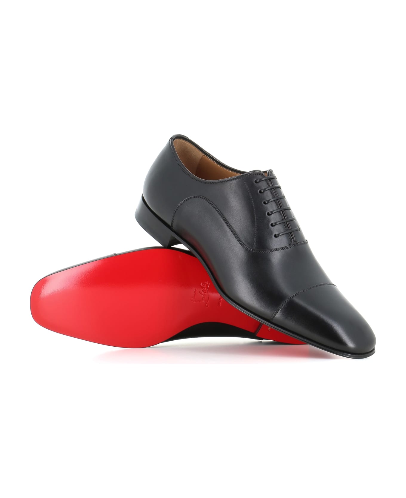 Christian Louboutin Oxford Greggo Flat - Black