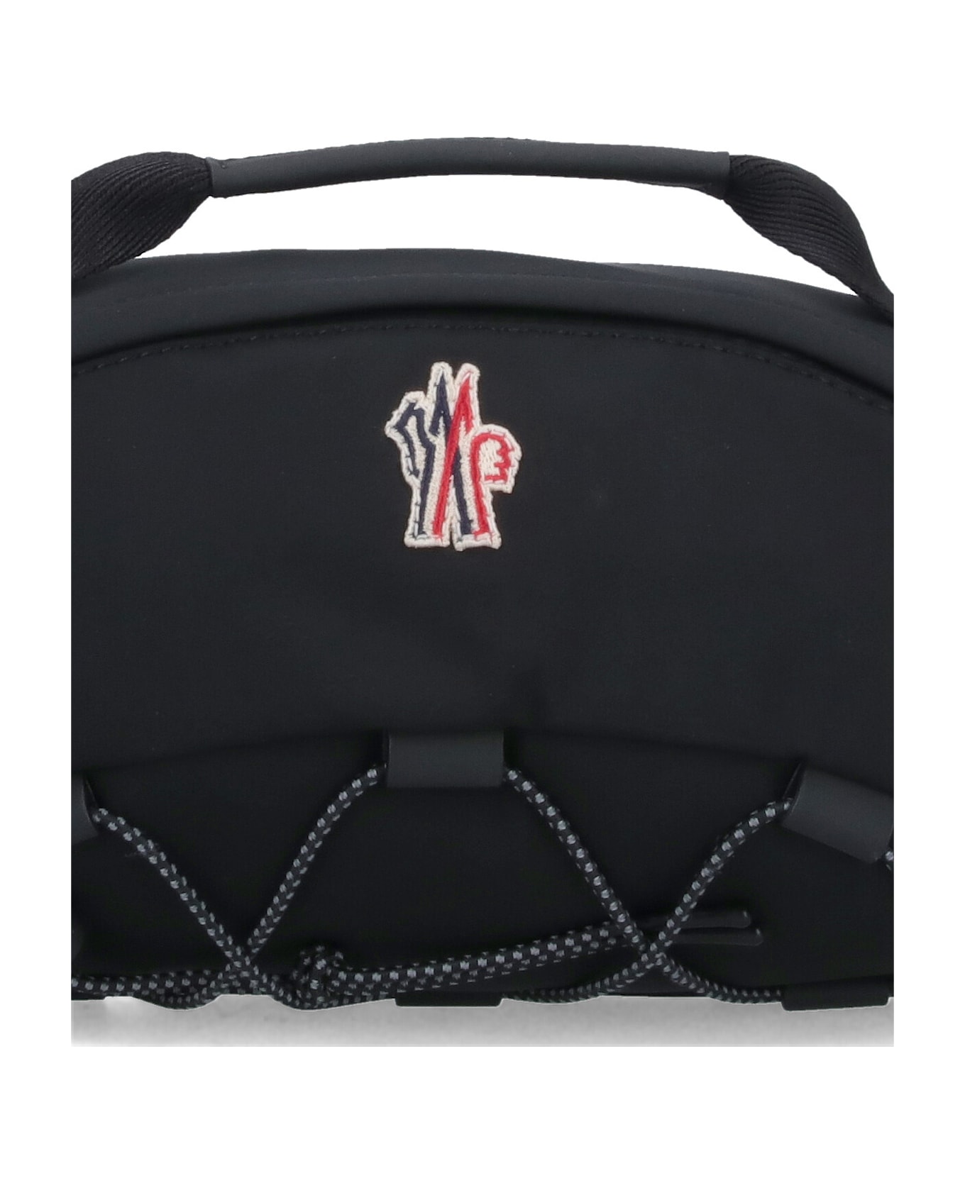 Moncler Grenoble Logo Fanny Pack - Black  