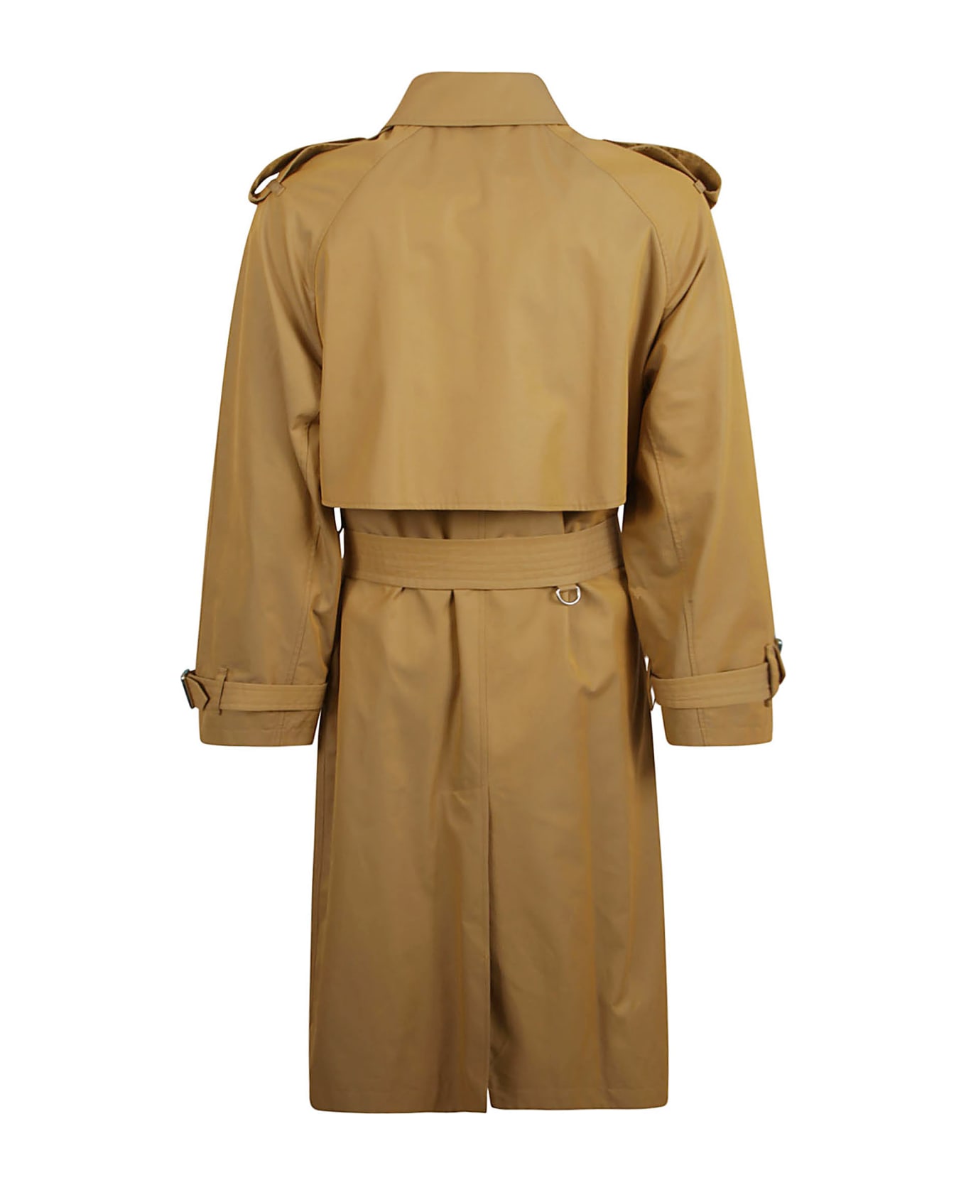 Burberry Belted Waist Double-breasted Trench - Spelt