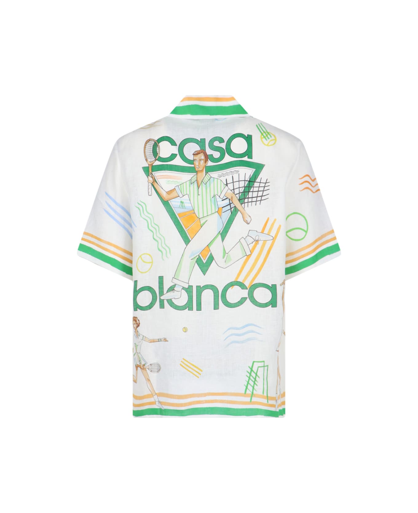 Casablanca 'tennis Play Icon' Shirt - White