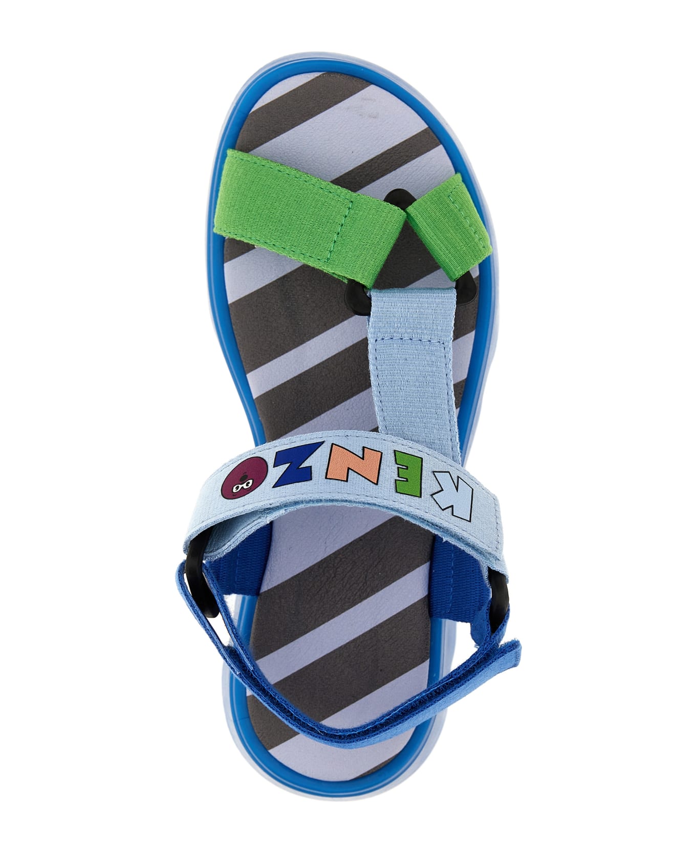 Kenzo Kids Logo Band Sandals - Multicolor