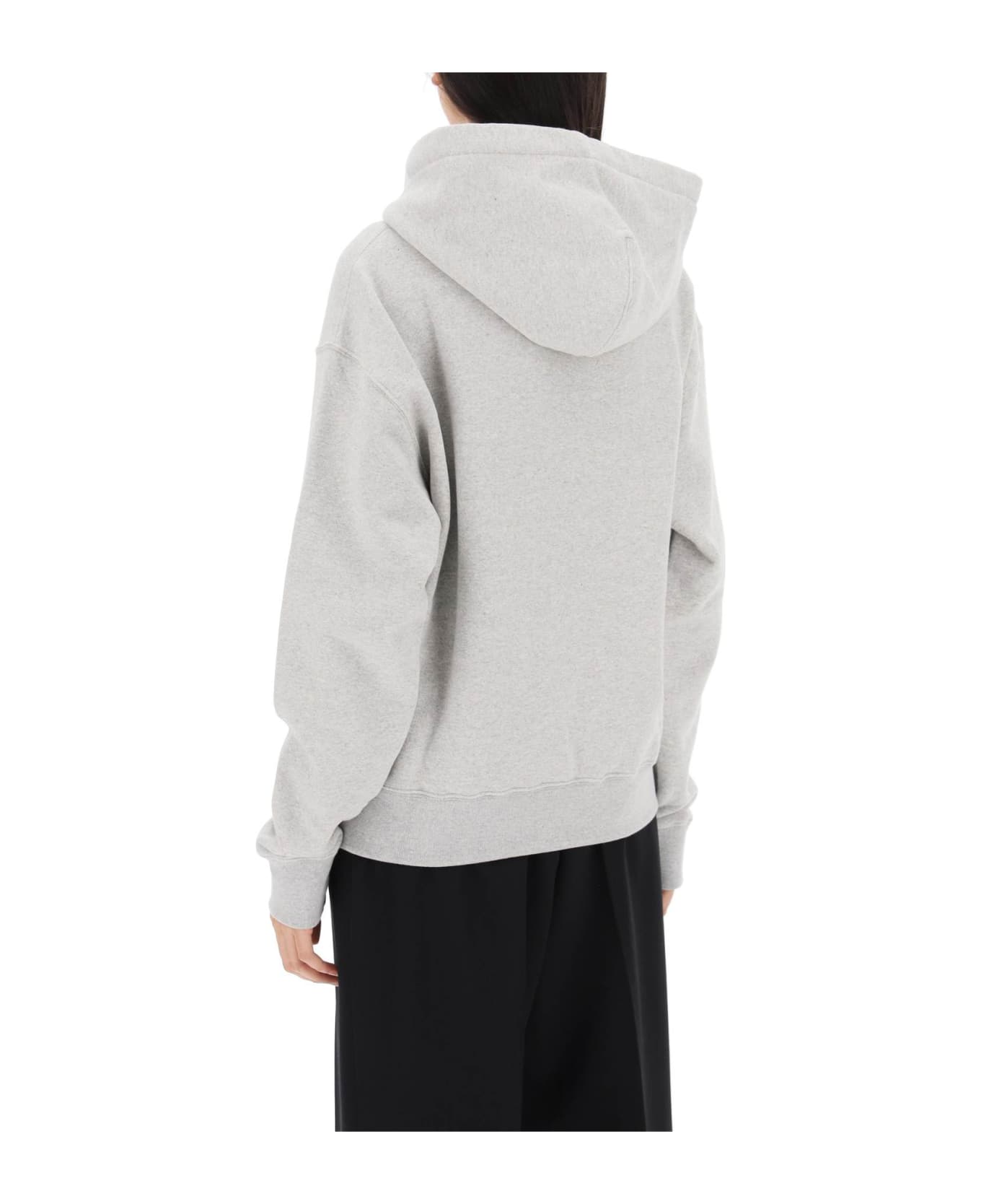 Jil Sander Light Grey Cotton Oversize Sweatshirt - POWDER GREEN