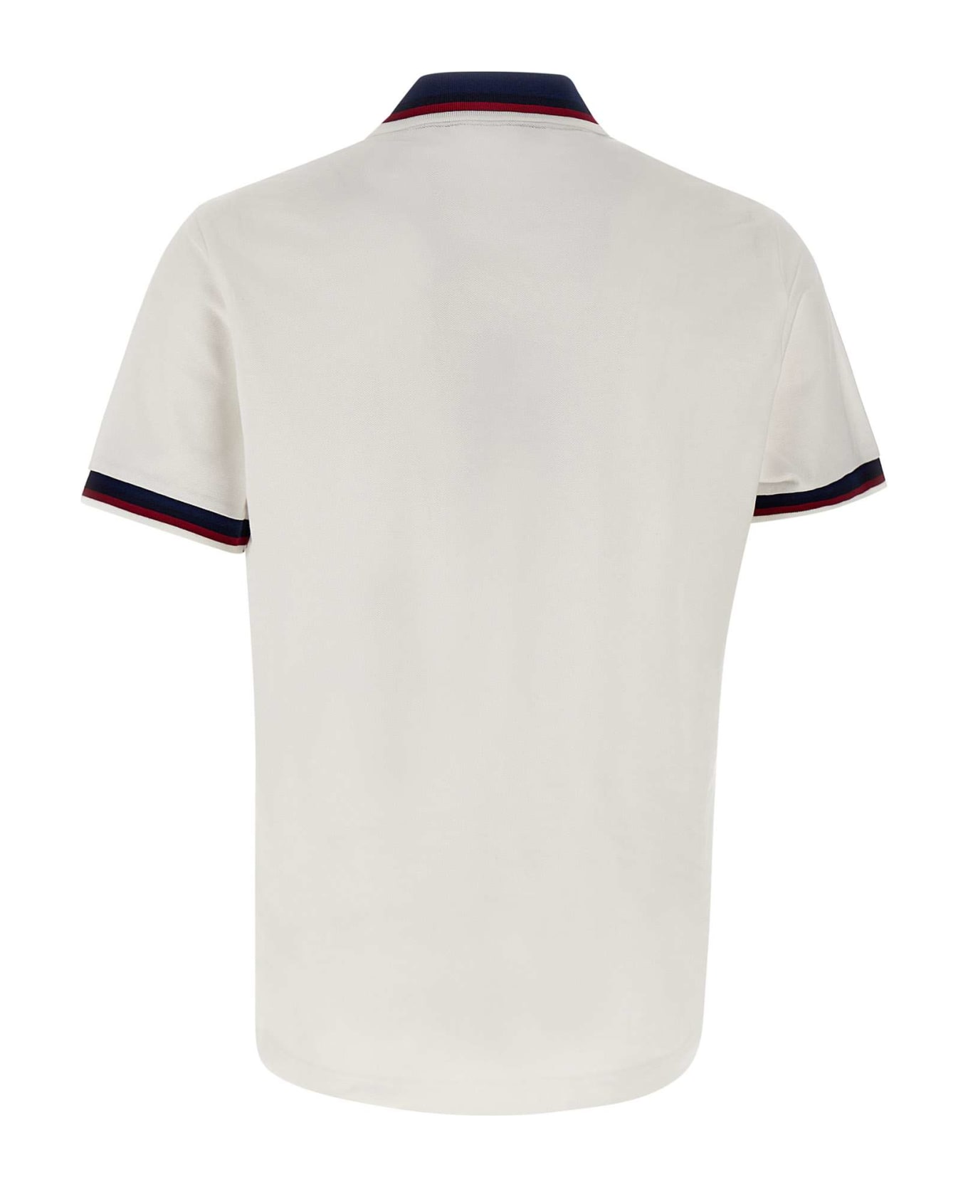 Lacoste Cotton Piquet Polo Shirt - WHITE