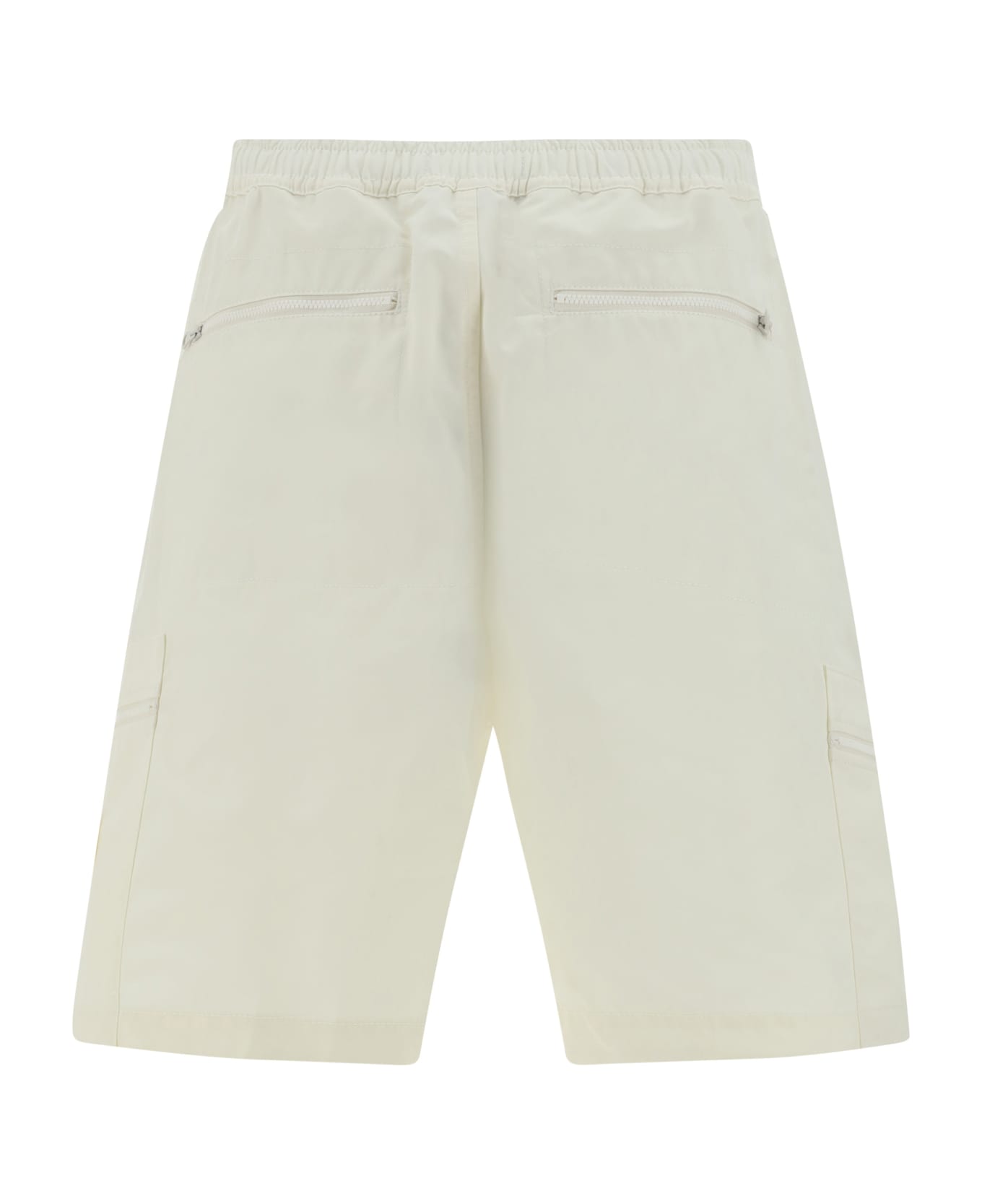 Stone Island Cargo Bermuda Shorts - White