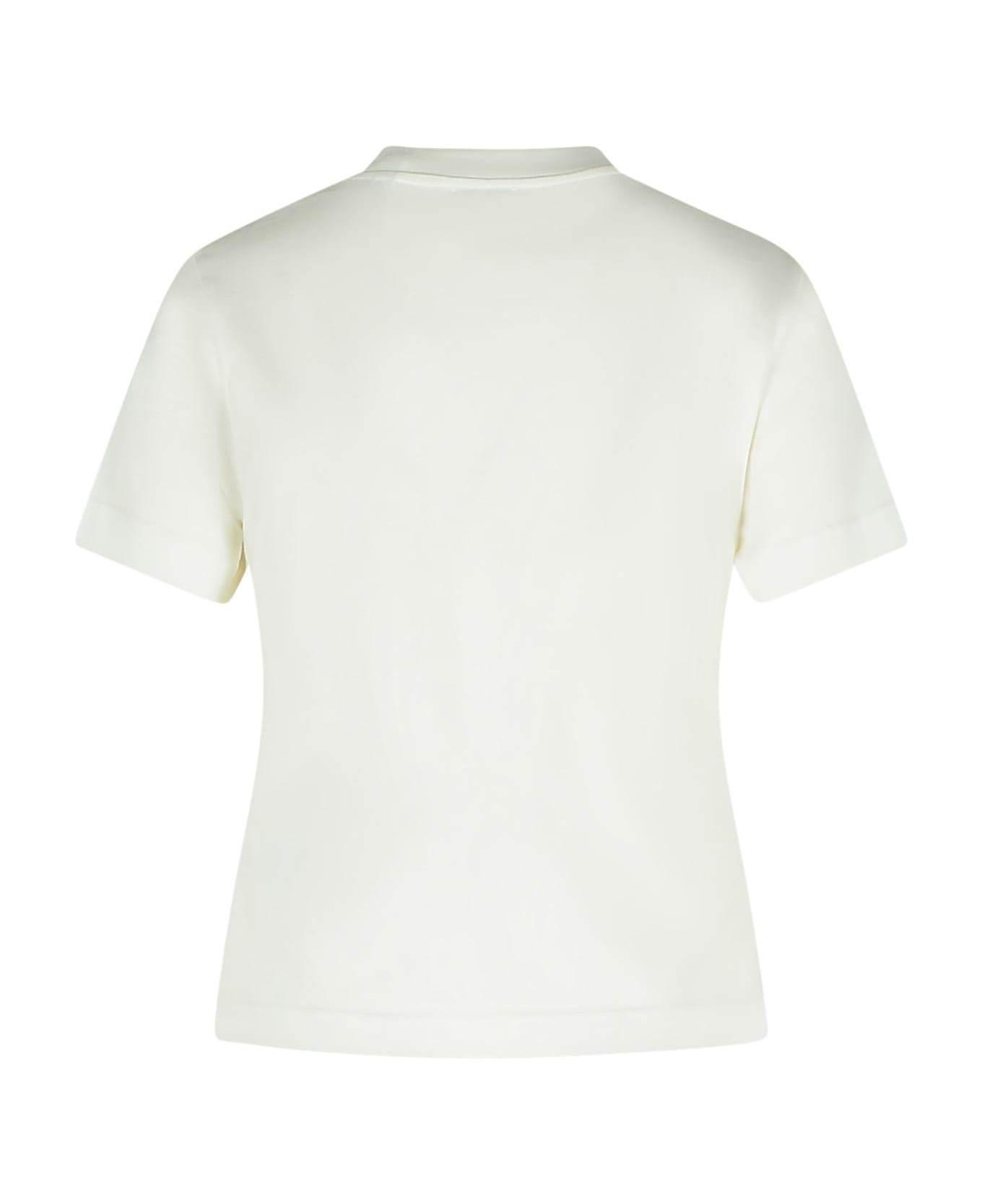 Burberry White Cotton T-shirt - White