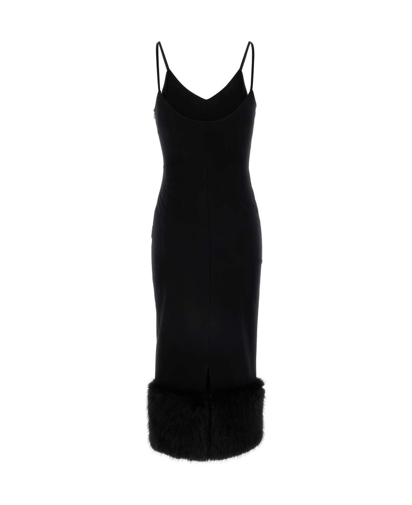 Prada Black Jersey Dress - NERO