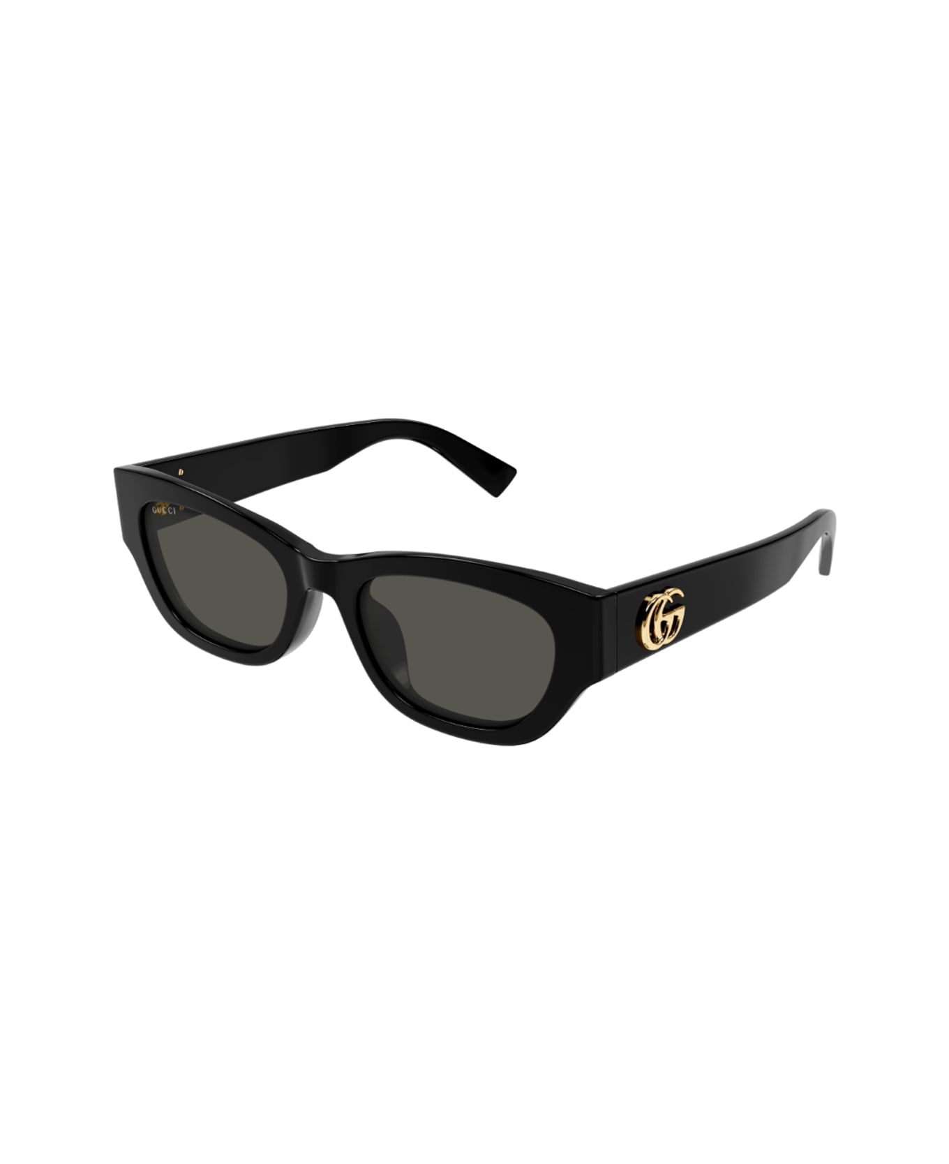 Gucci Eyewear Gucci Gg1954sa Linea Emblem 001 Black Grey Sunglasses - Nero