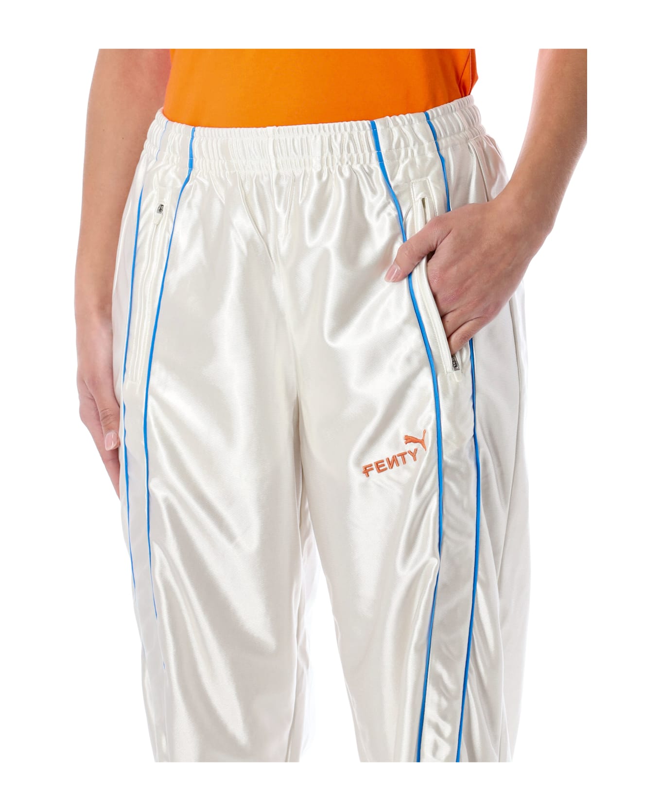 Puma Fenty X Puma Oversized T7 Track Pants - Warm White