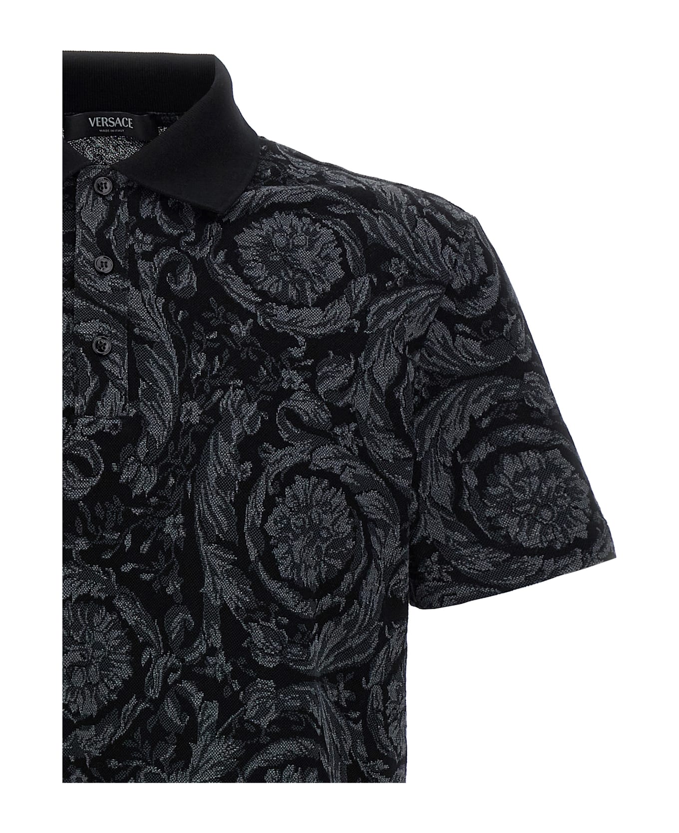 Versace Baroque Polo Shirt - Multicolor