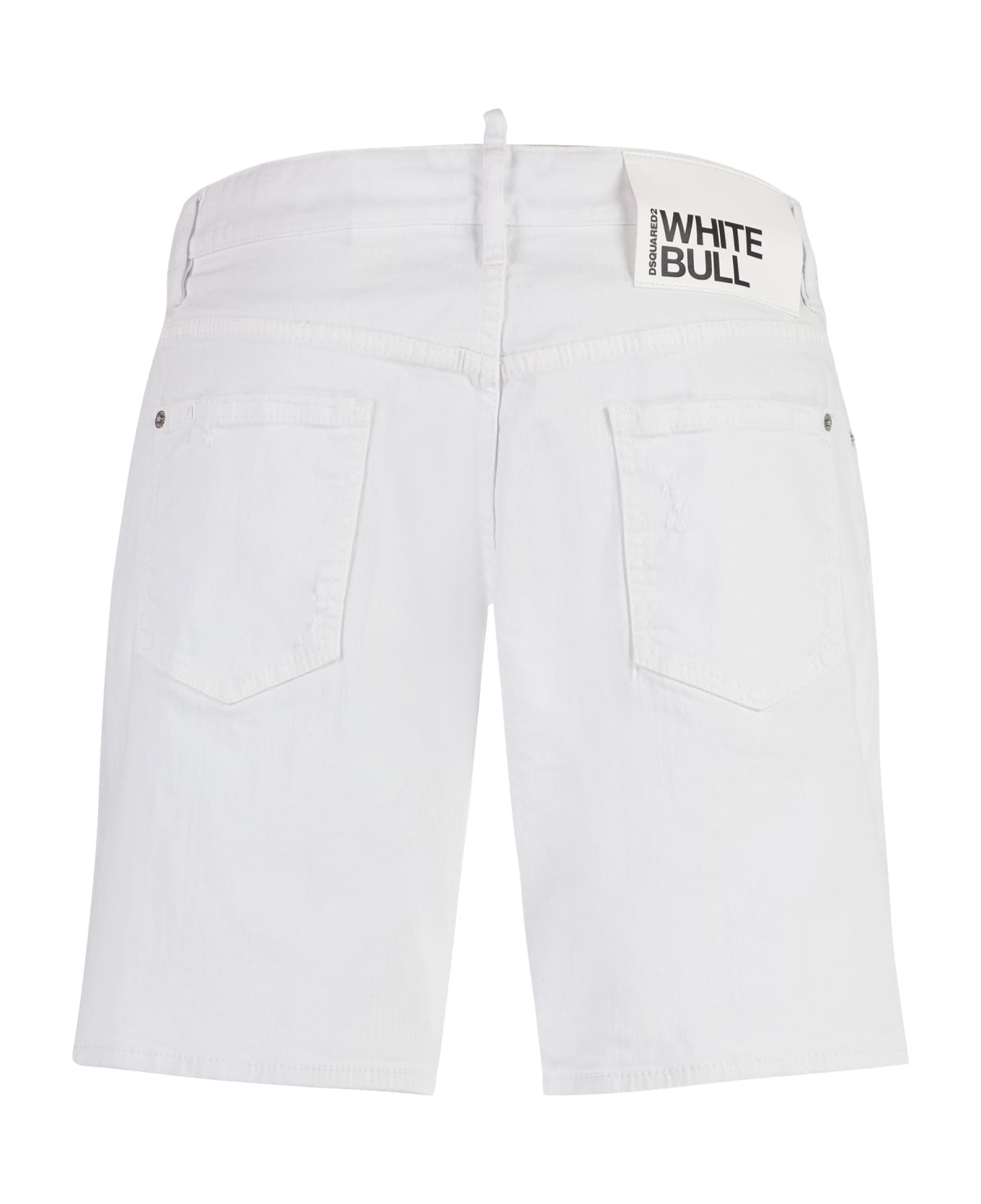 Dsquared2 Denim Shorts - White ショートパンツ
