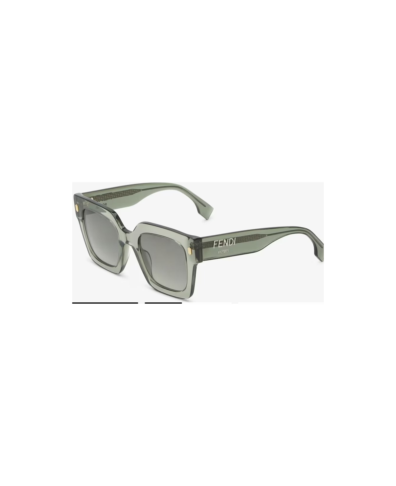 Fendi Eyewear FE40101i 20B Sunglasses - Verde サングラス