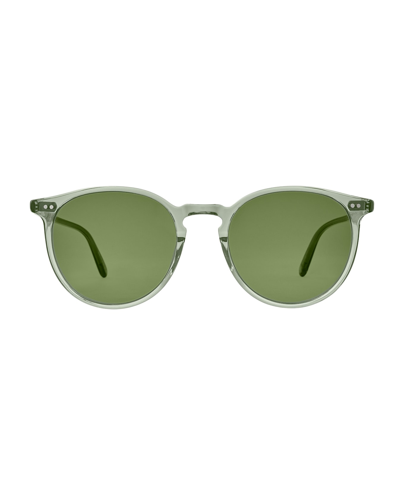 Garrett Leight Morningside Sun Juniper/semi-flat Green Sunglasses - Juniper/Semi-Flat Green