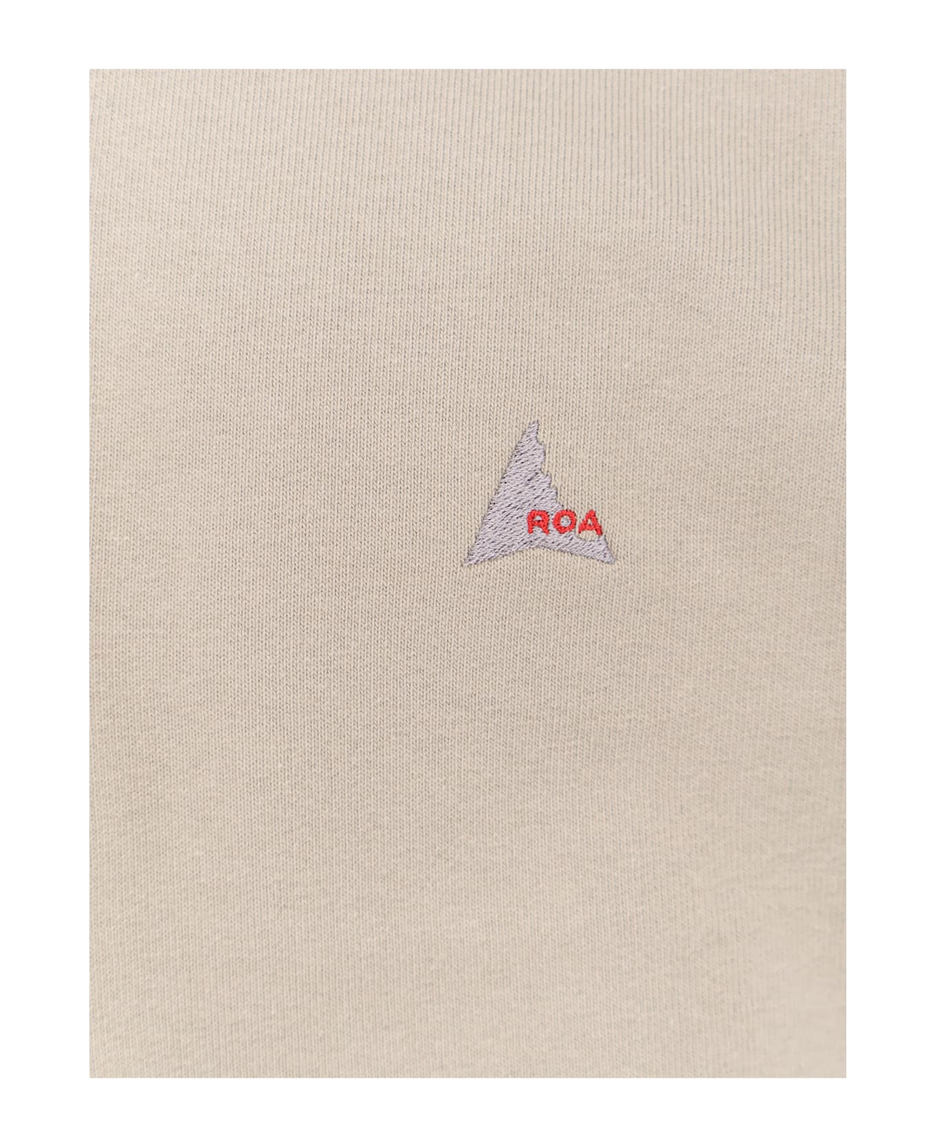 ROA Stretch Cotton Sweatshirt With Logo
