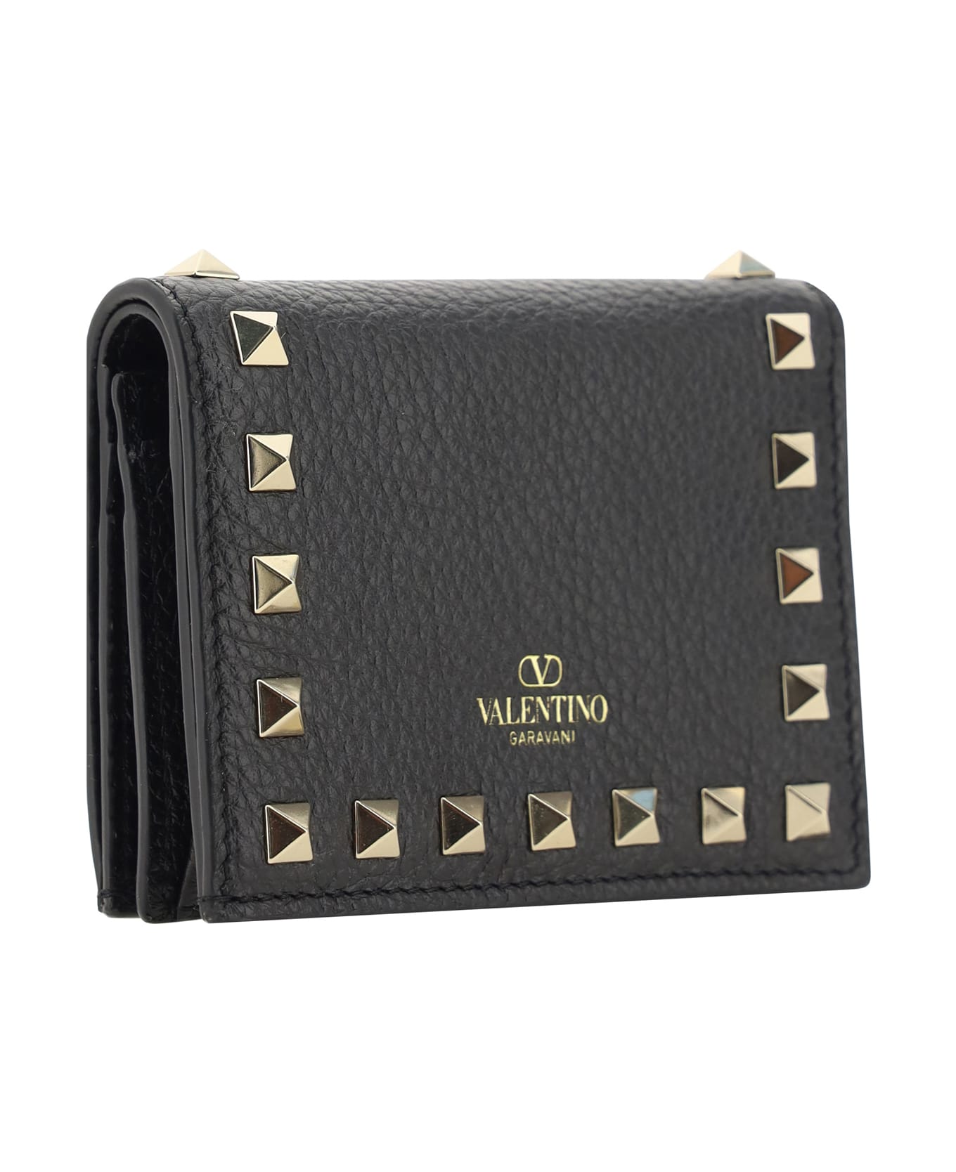 Valentino Garavani Rockstud Wallet - Nero 財布