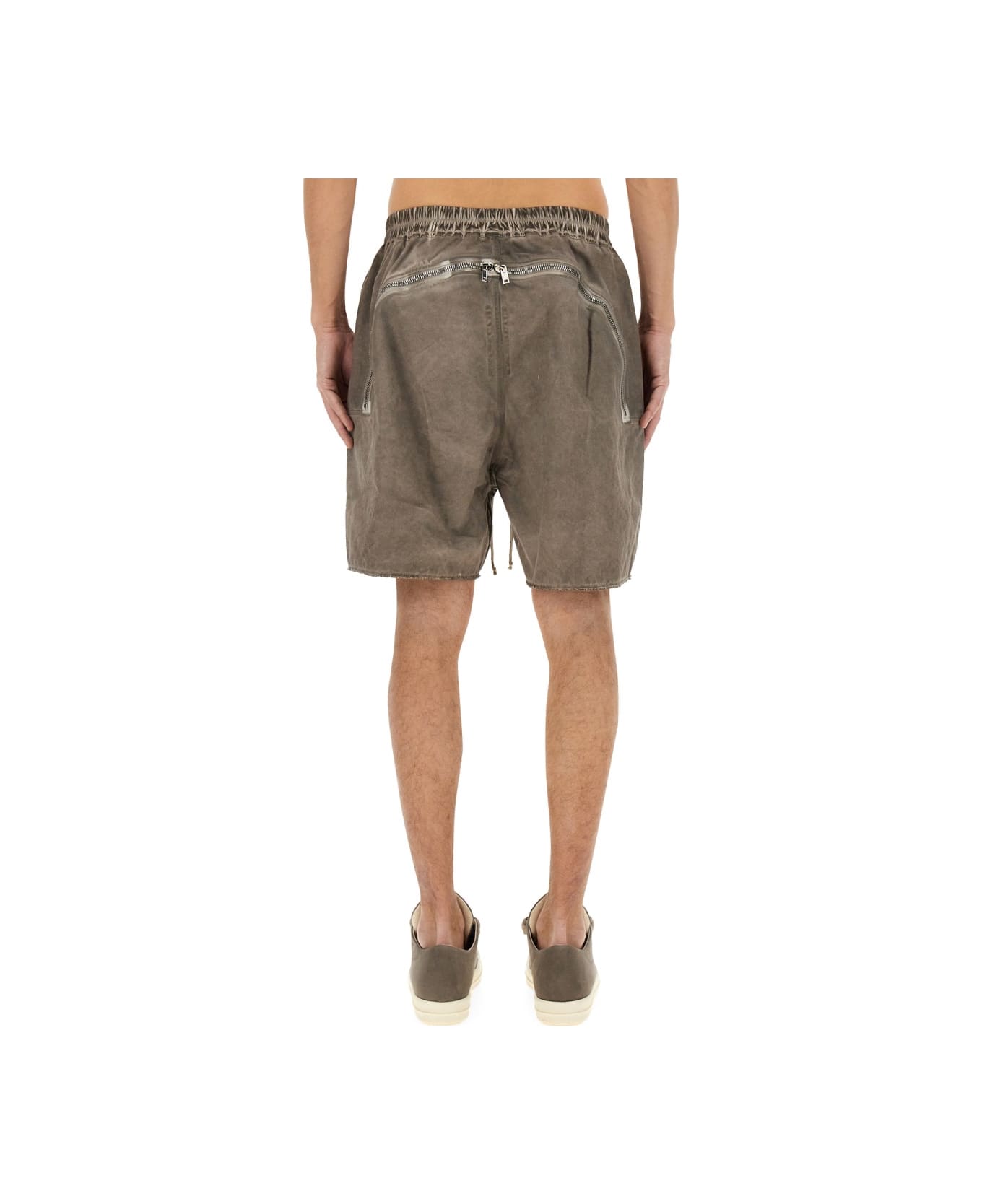 DRKSHDW Zippered Boxer Shorts - DOVE