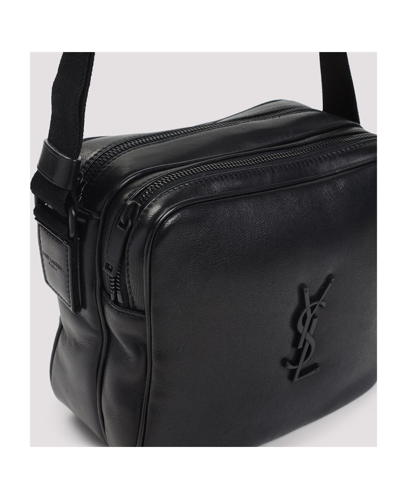 Saint Laurent Ysl Cube Shoulder Bag - Nero Nero