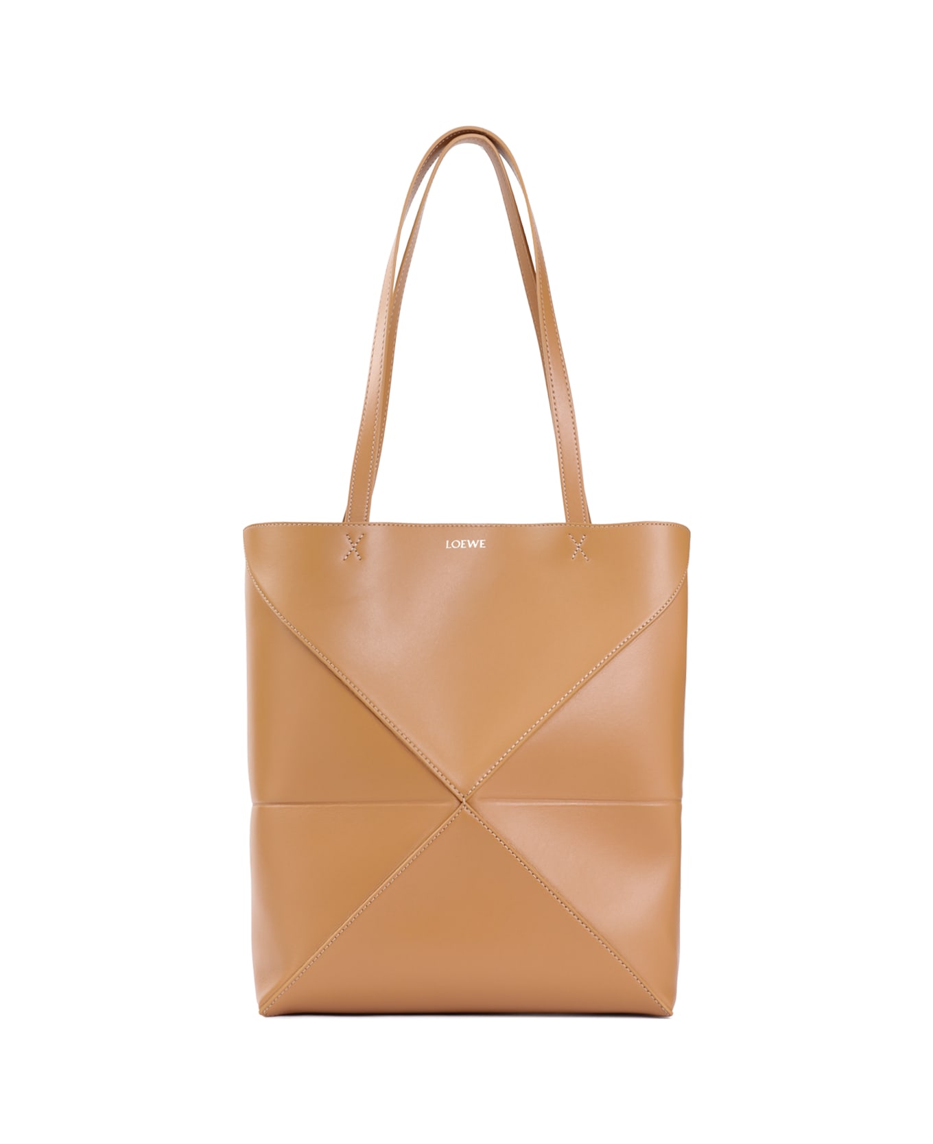 Loewe Puzzle Fold Medium Tote - Warm Desert