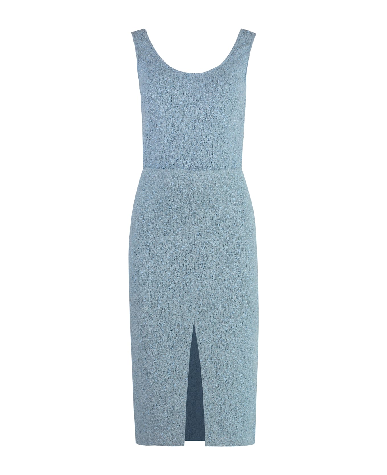 Alfieri & St.John Wool-blend Dress - Light Blue