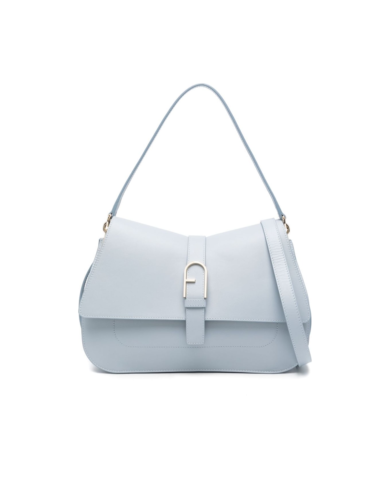 Furla Flow L Top Handle Bag - Cloud