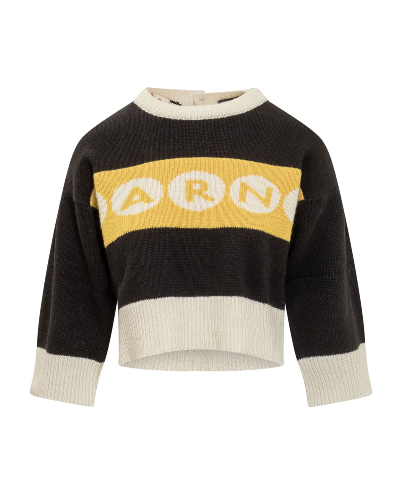 Marni Two-tone Wool Sweater - 00N99