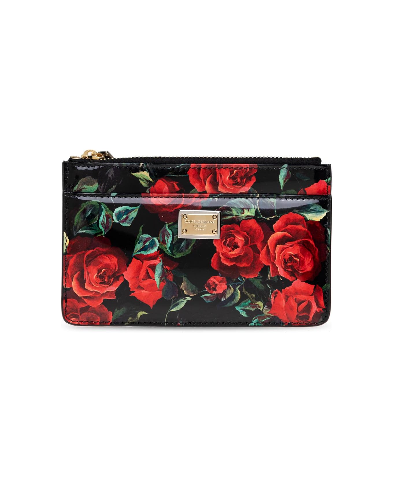Dolce & Gabbana Wallet With Floral Motif - Pink