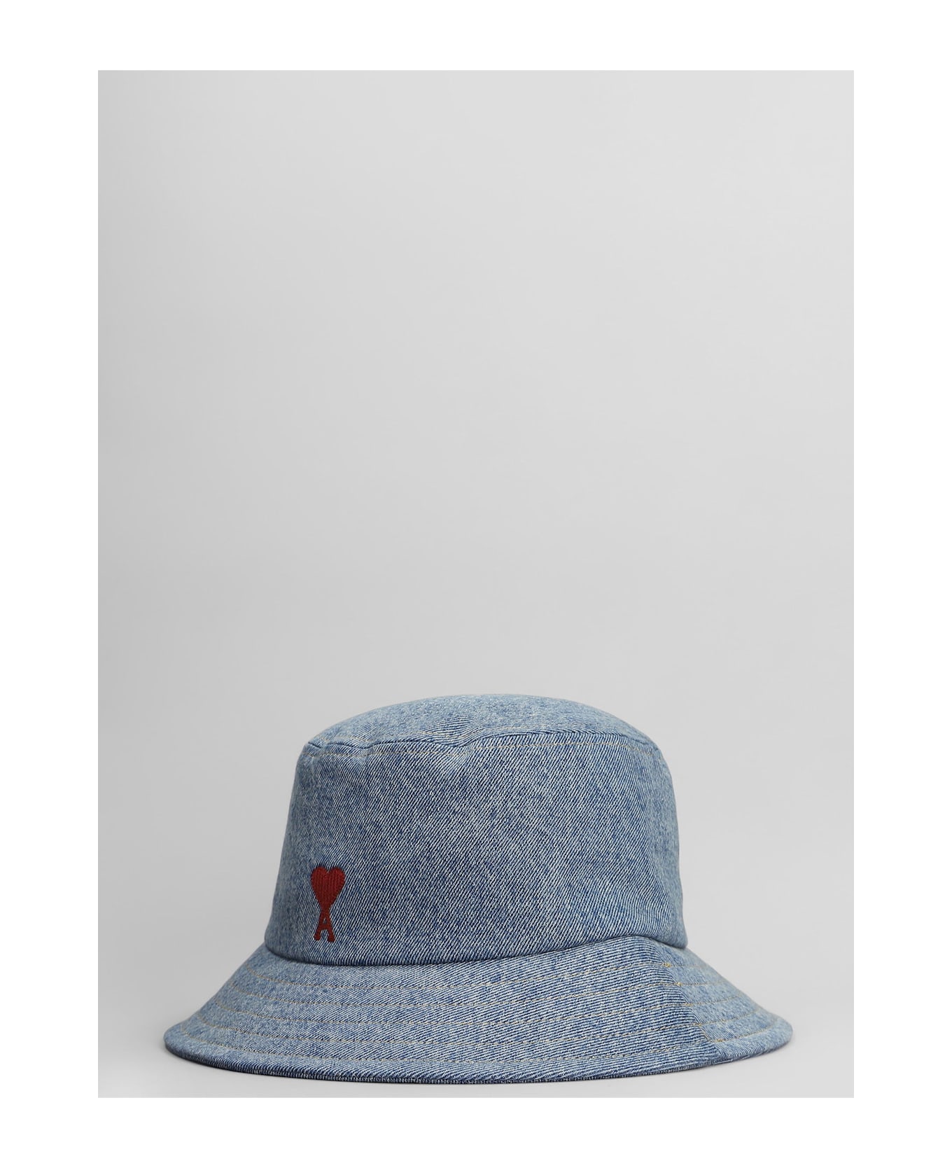 Ami Alexandre Mattiussi Hats In Blue Cotton - blue
