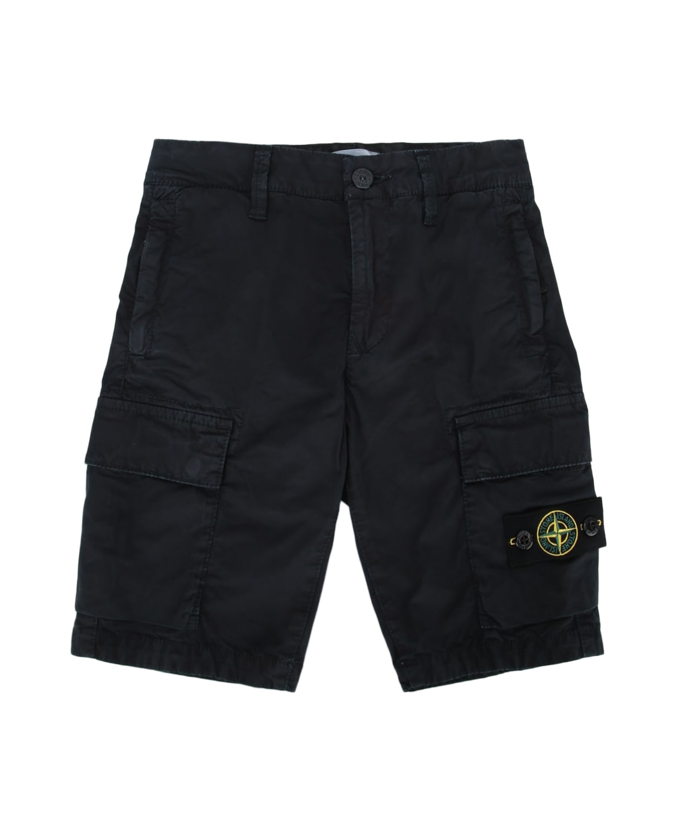 Stone Island Junior Shorts - NAVYBLUE
