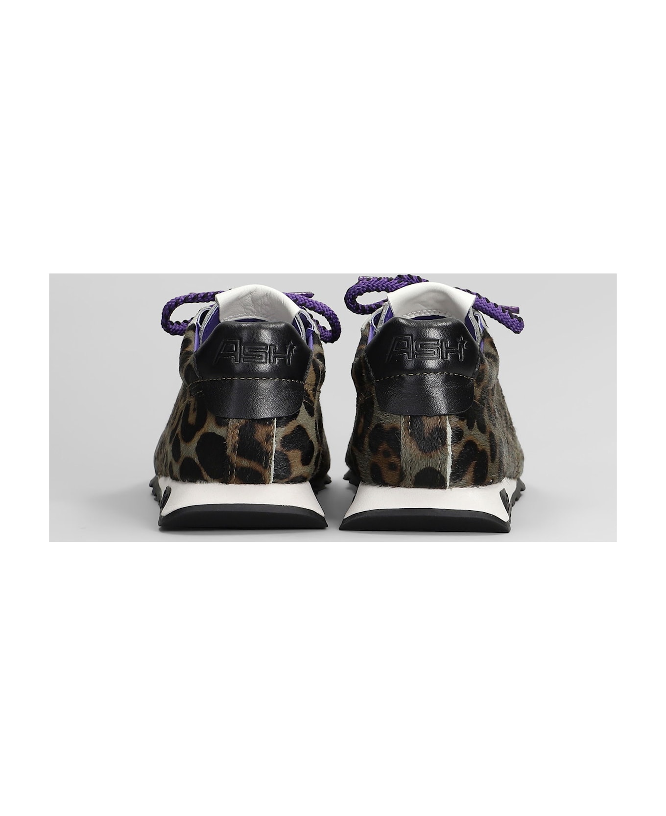 Ash Kill Bill Sneakers In Animalier Pony Skin - Animalier