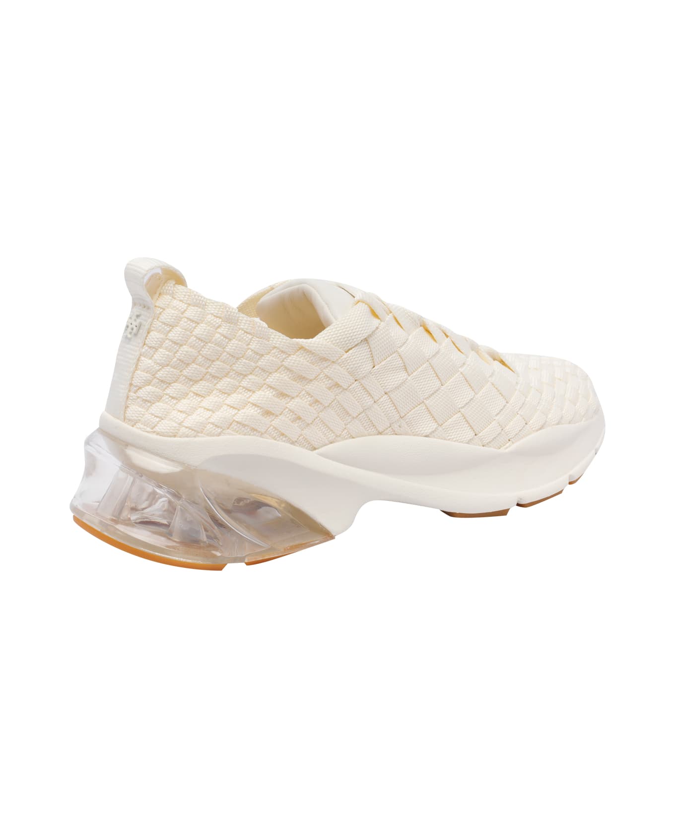 Tory Burch Good Luck Woven Trainers - White