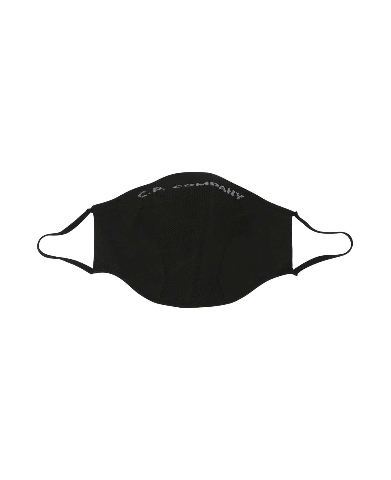 C.P. Company Black Fabric Face Mask - VAR01