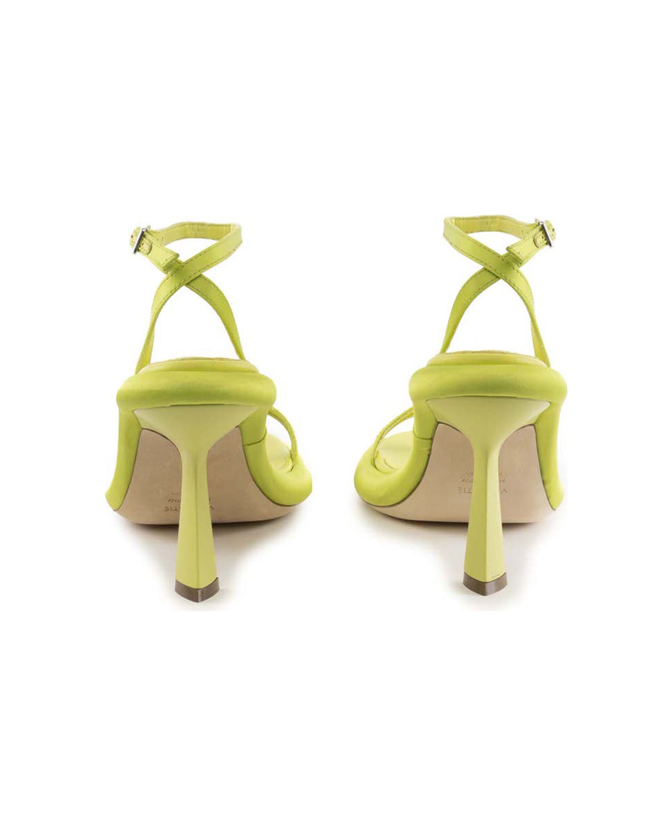 Vic Matié Satin Sandals With Ankle Strap | italist