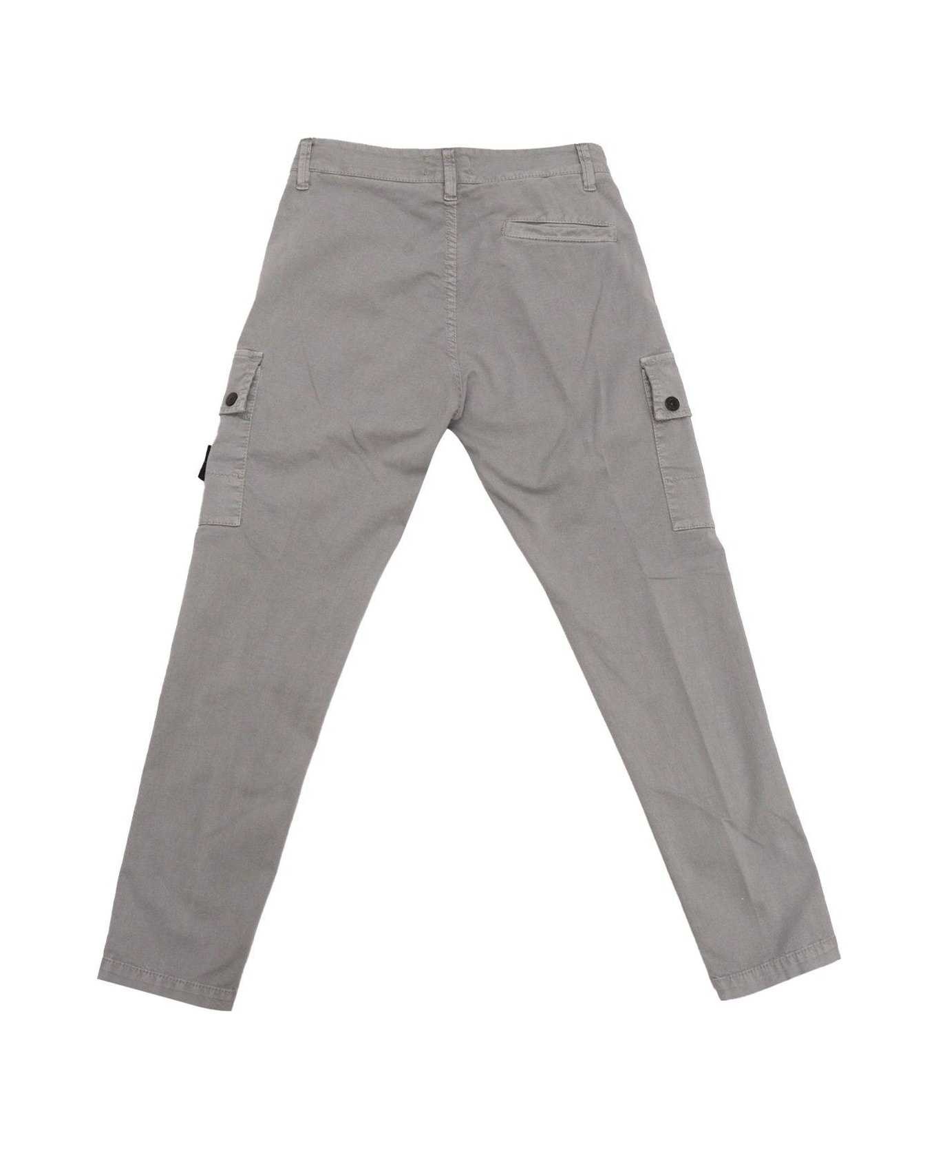 Stone Island Compass-badge Tapered-leg Trousers - V0164