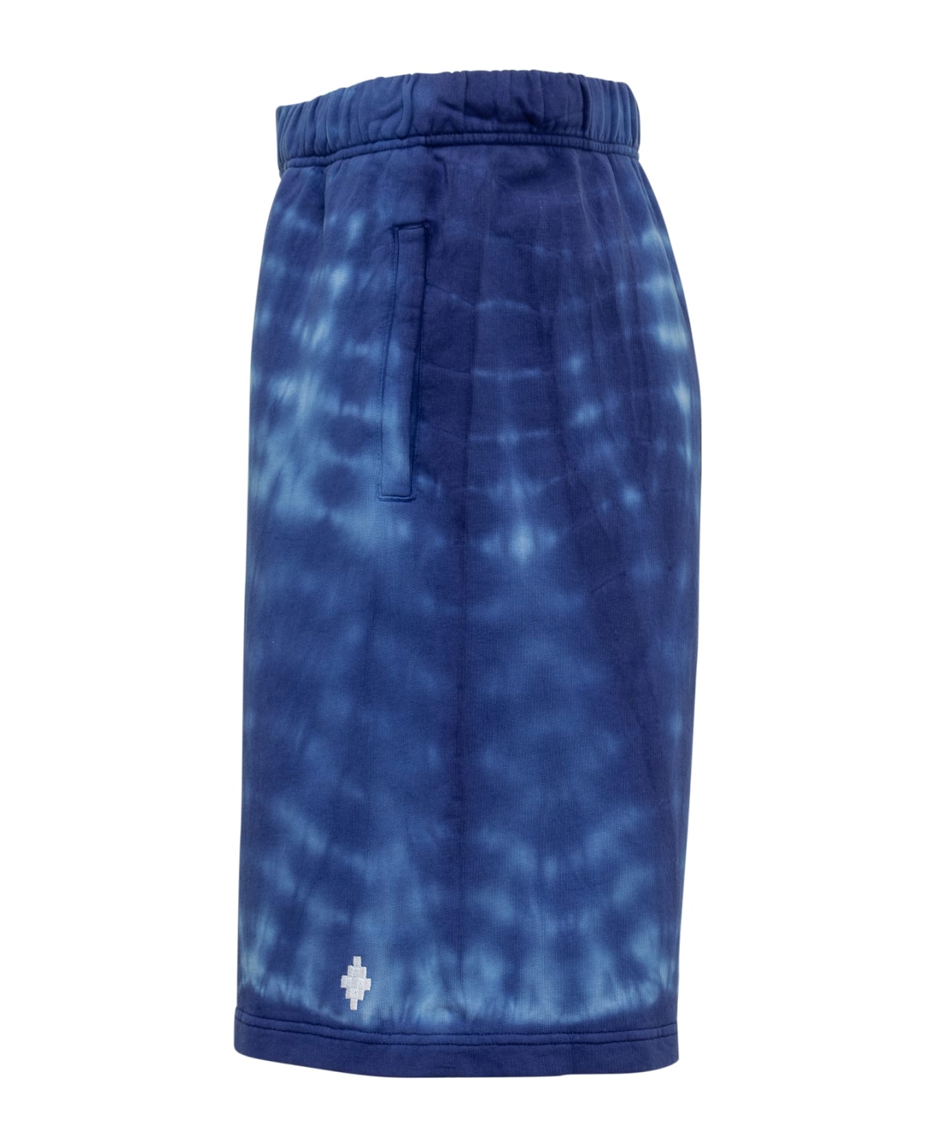 Marcelo Burlon Soundwaves Shorts - BLUE WHITE ショートパンツ