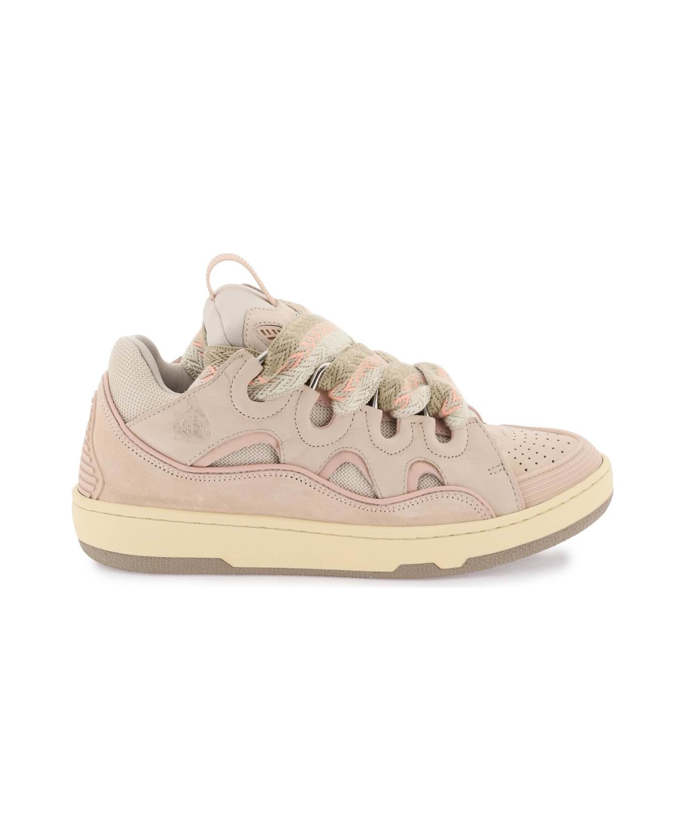 Lanvin Curb Sneakers - Beige