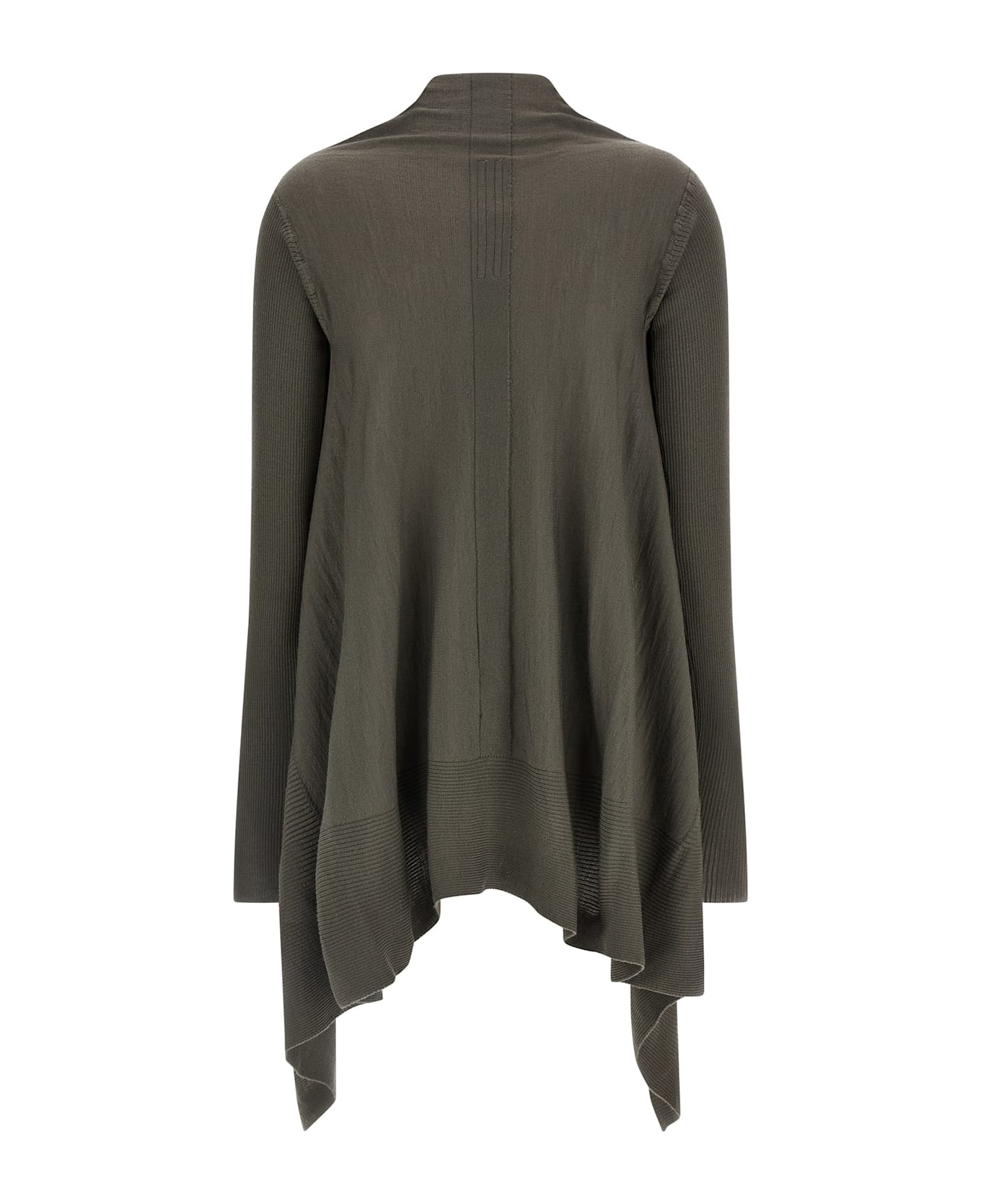 Rick Owens 'medium Wrap' Cardigan - Dust