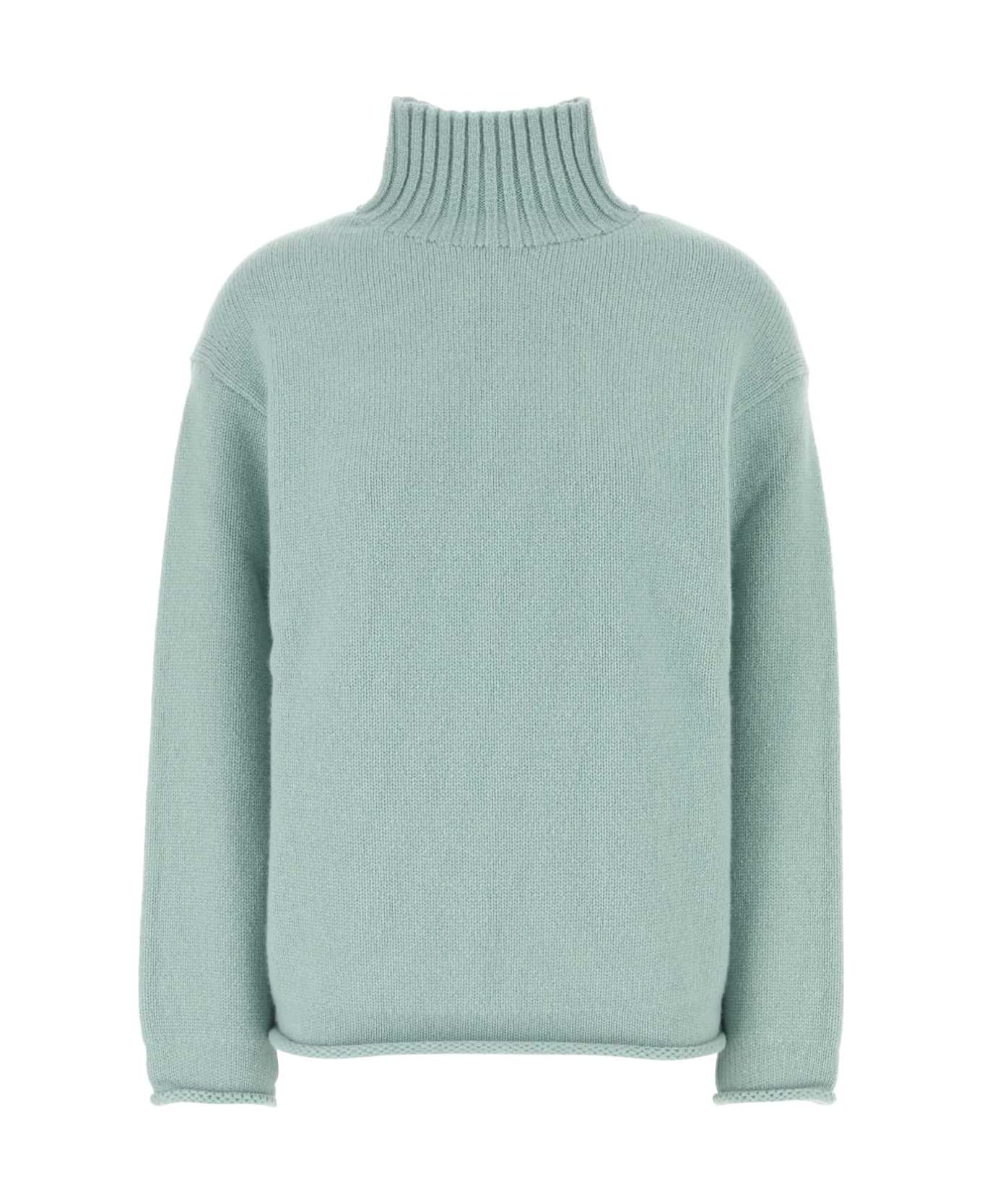 Bottega Veneta Sea Green Cashmere Sweater - MINT