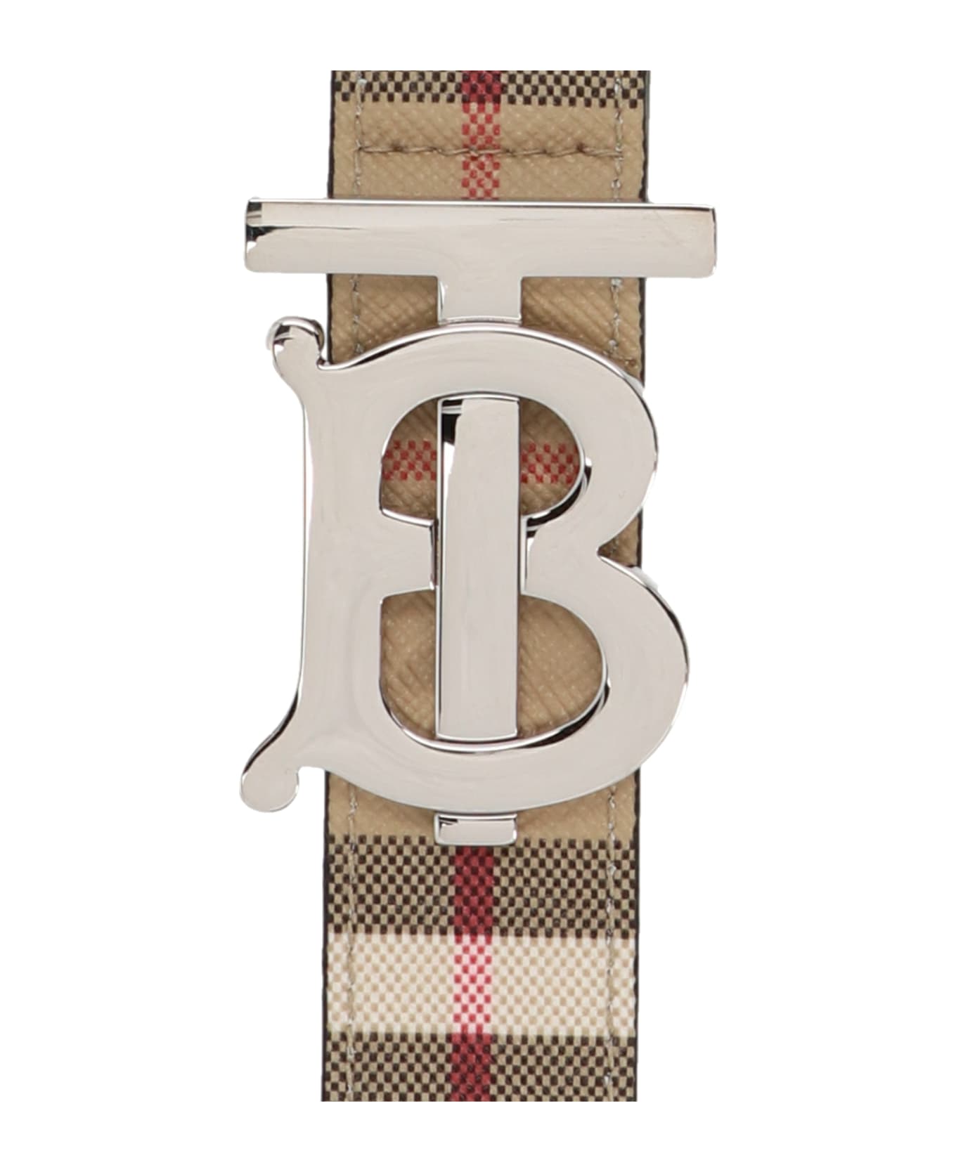 Burberry 'vintage Check' Keyring - Beige