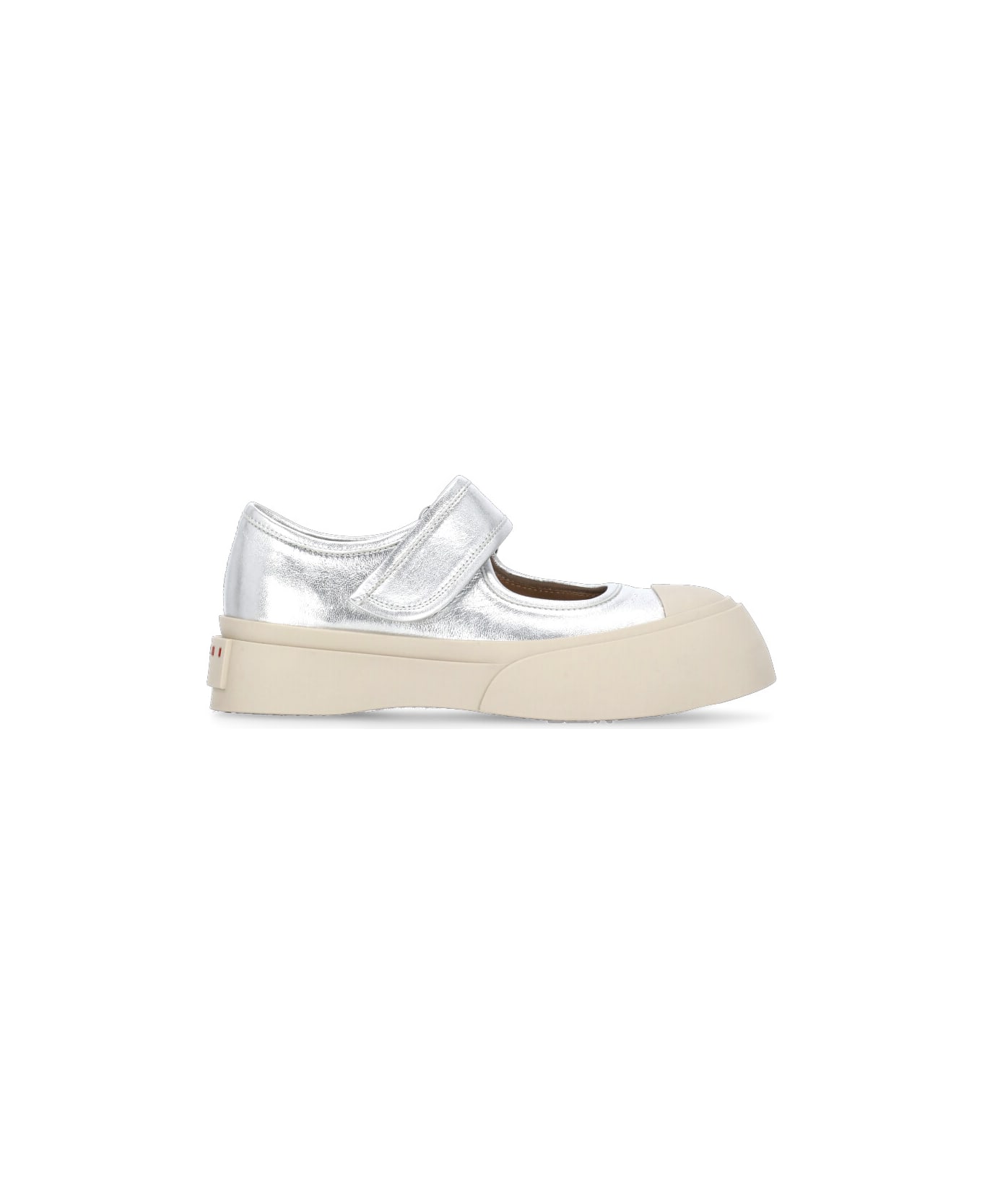 Marni Mary Jane Sneakers - Silver
