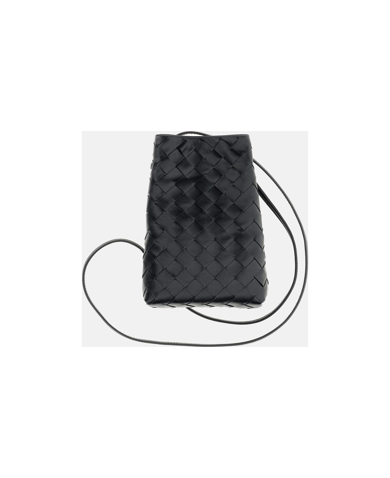 Bottega Veneta Phone Pouch - Black