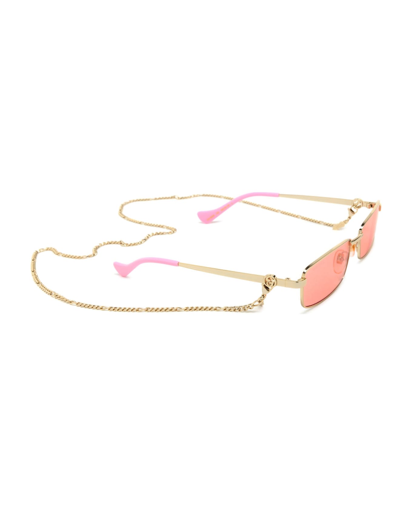 Gucci Eyewear Gg1600s Gold Sunglasses - Gold