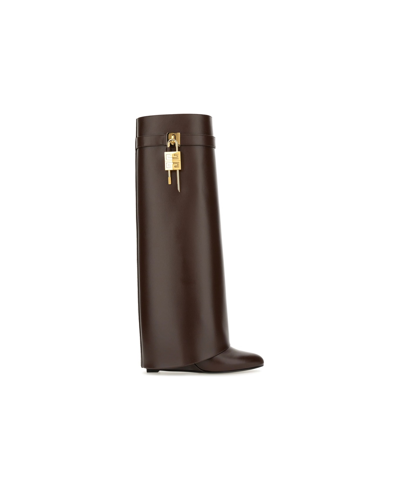 Givenchy Boot 'shark Lock' - Brown
