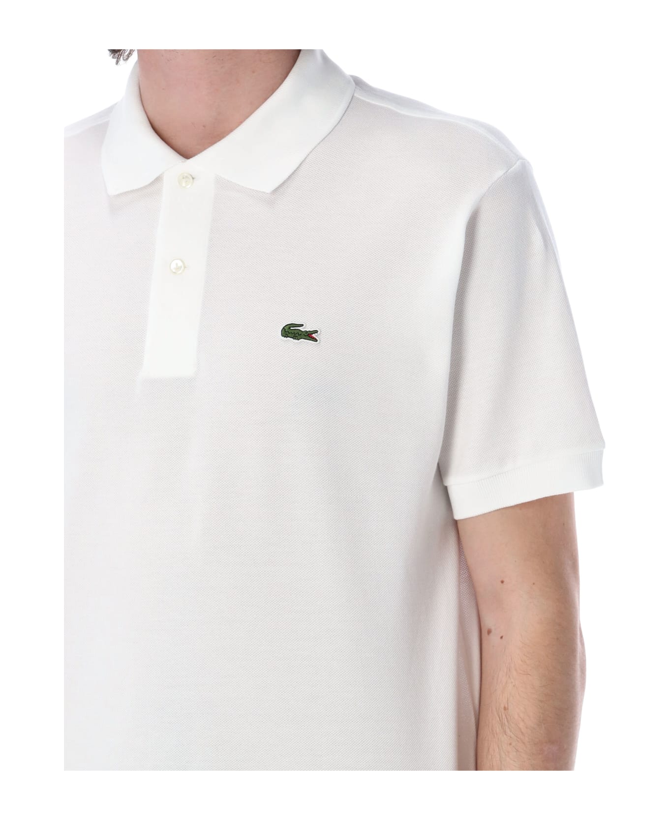 Lacoste Classic Fit Polo Shirt - WHITE