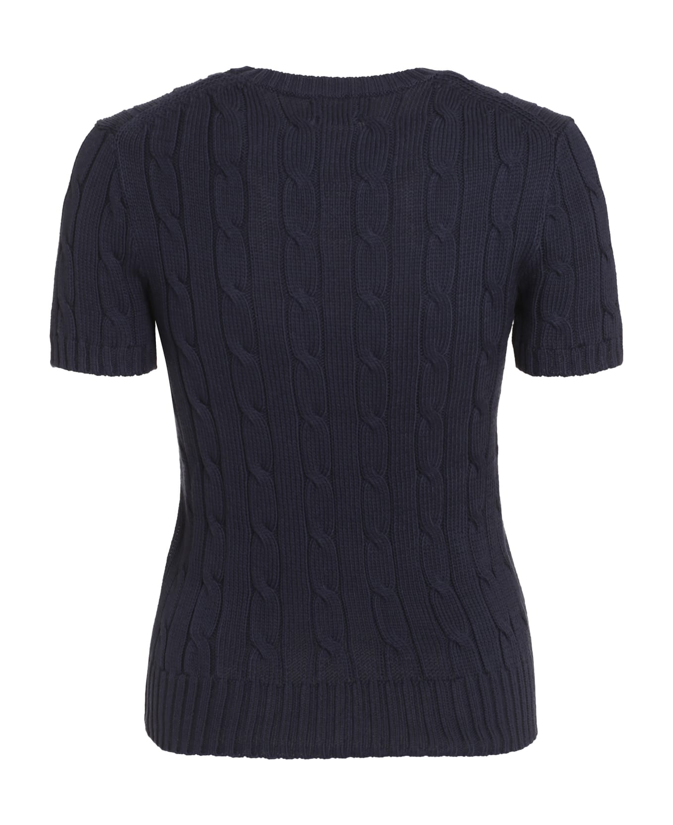 Polo Ralph Lauren Short Sleeve Sweater - blue