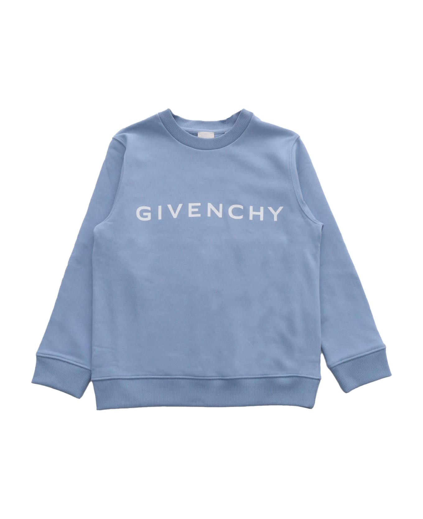 Givenchy Light Blue Sweatshirt - BLUE ニットウェア＆スウェットシャツ