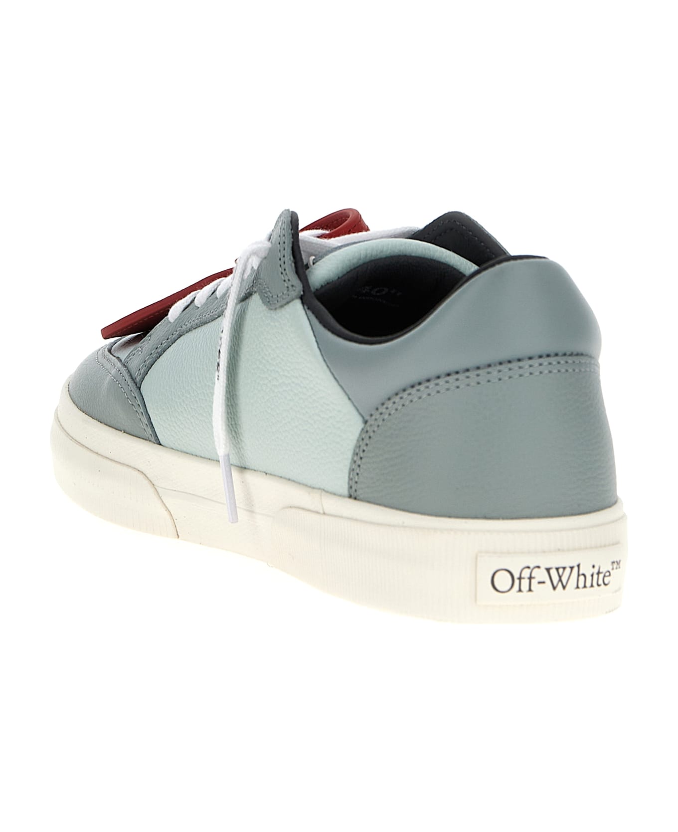 Off-White 'new Low Vulcanized' Sneakers - Green